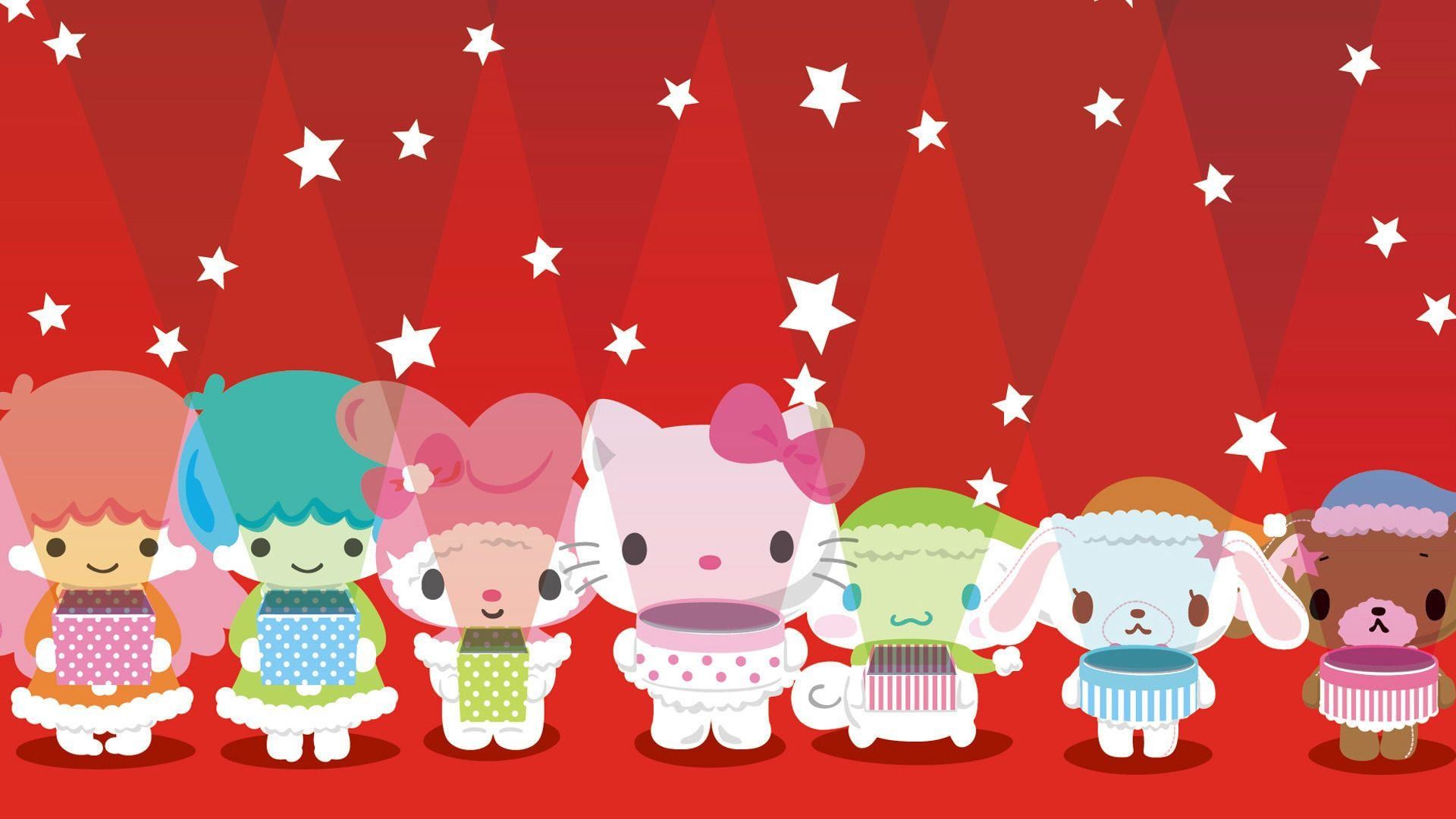 Hello Kitty Christmas Wallpaper
