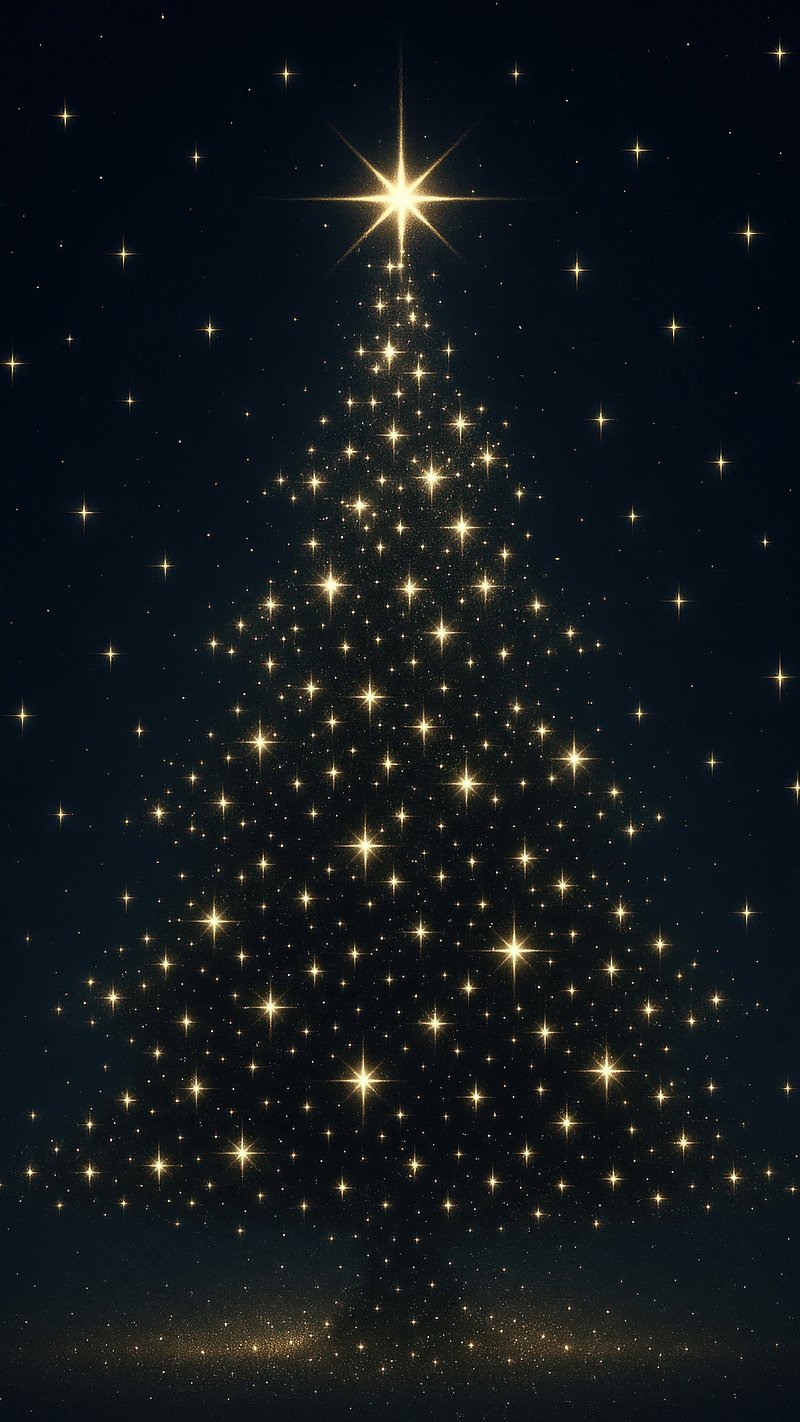 Dark Christmas Backgroud Lockscreen Image Wallpaper