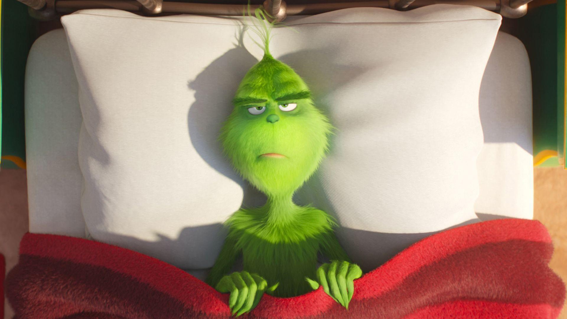 The Grinch In White Bed HD The Grinch Wallpaper