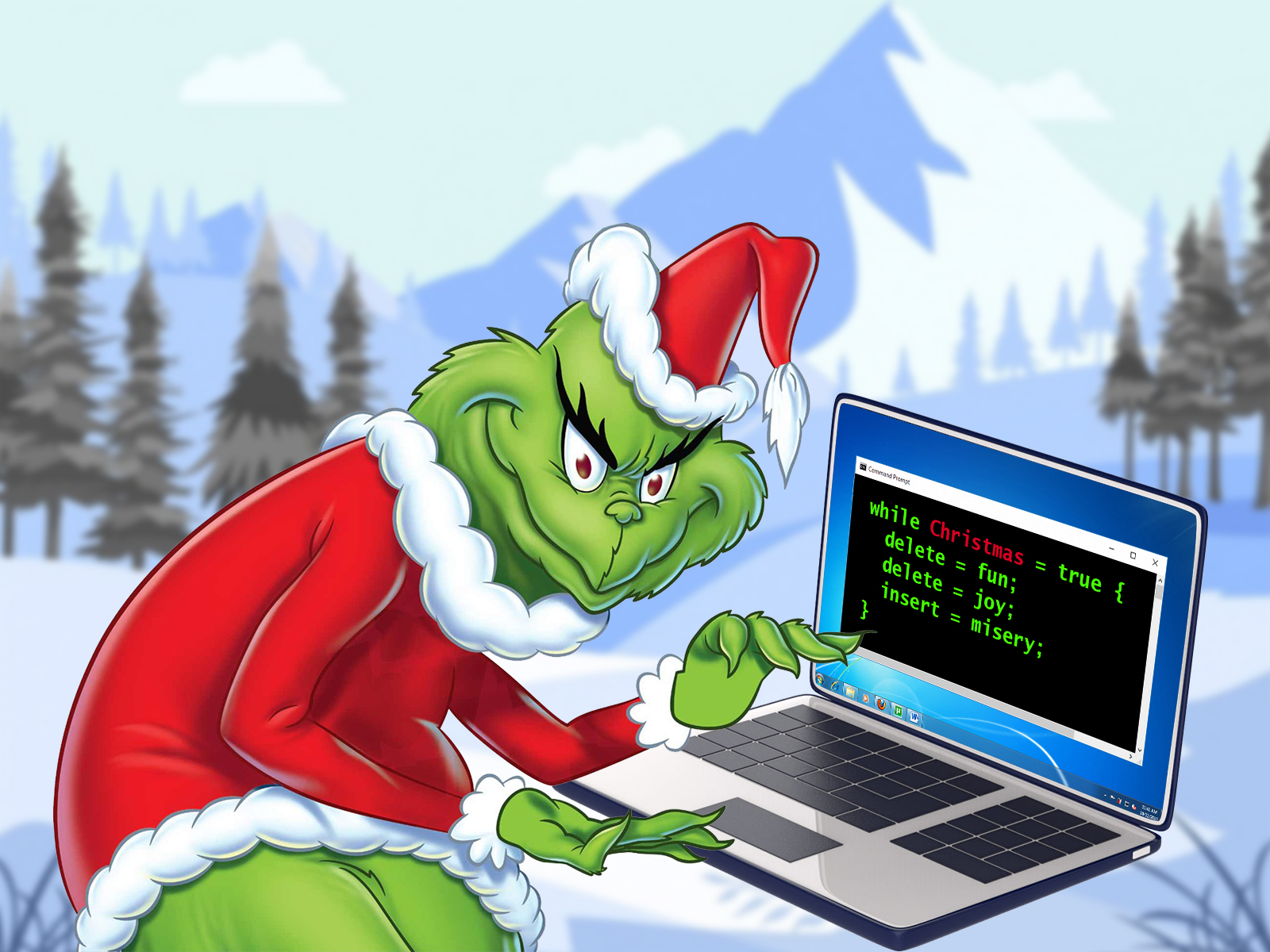It's the most fraudulent time of the year: Don't let the Cyber Grinch hack your Christmas! Selfreliance Federal Credit Union