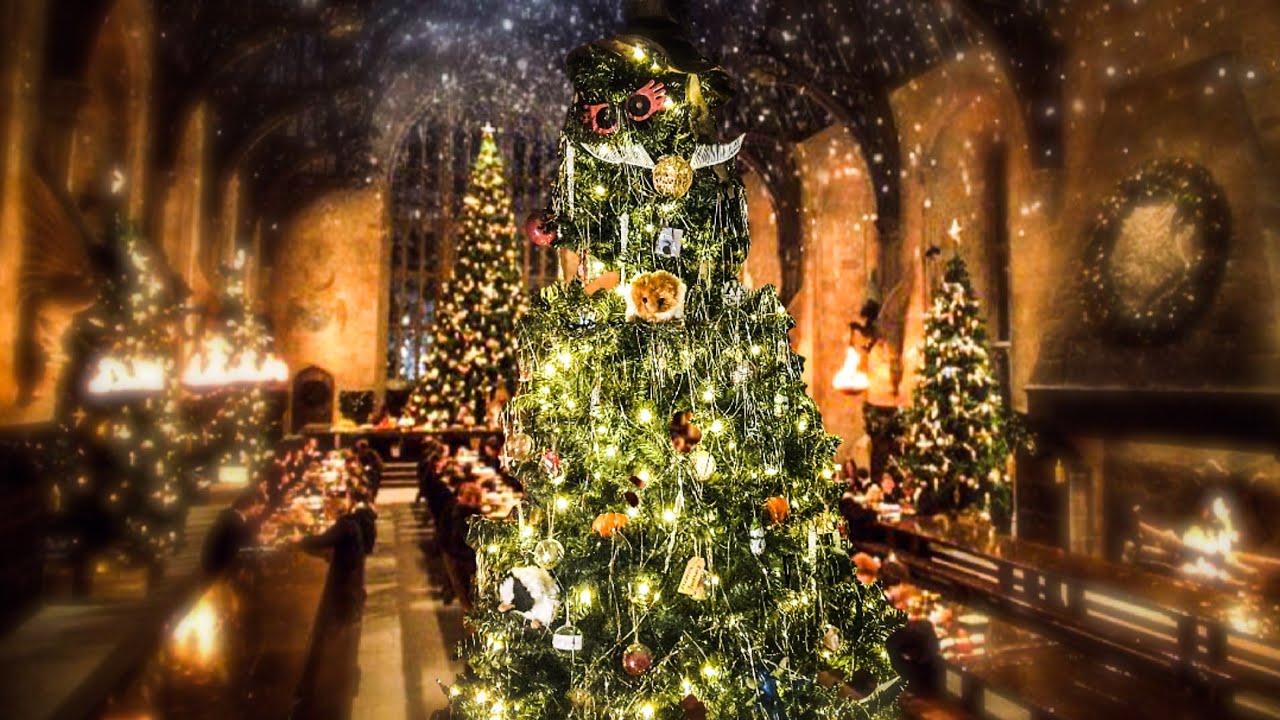 Harry Potter Christmas tree. D.I.Y