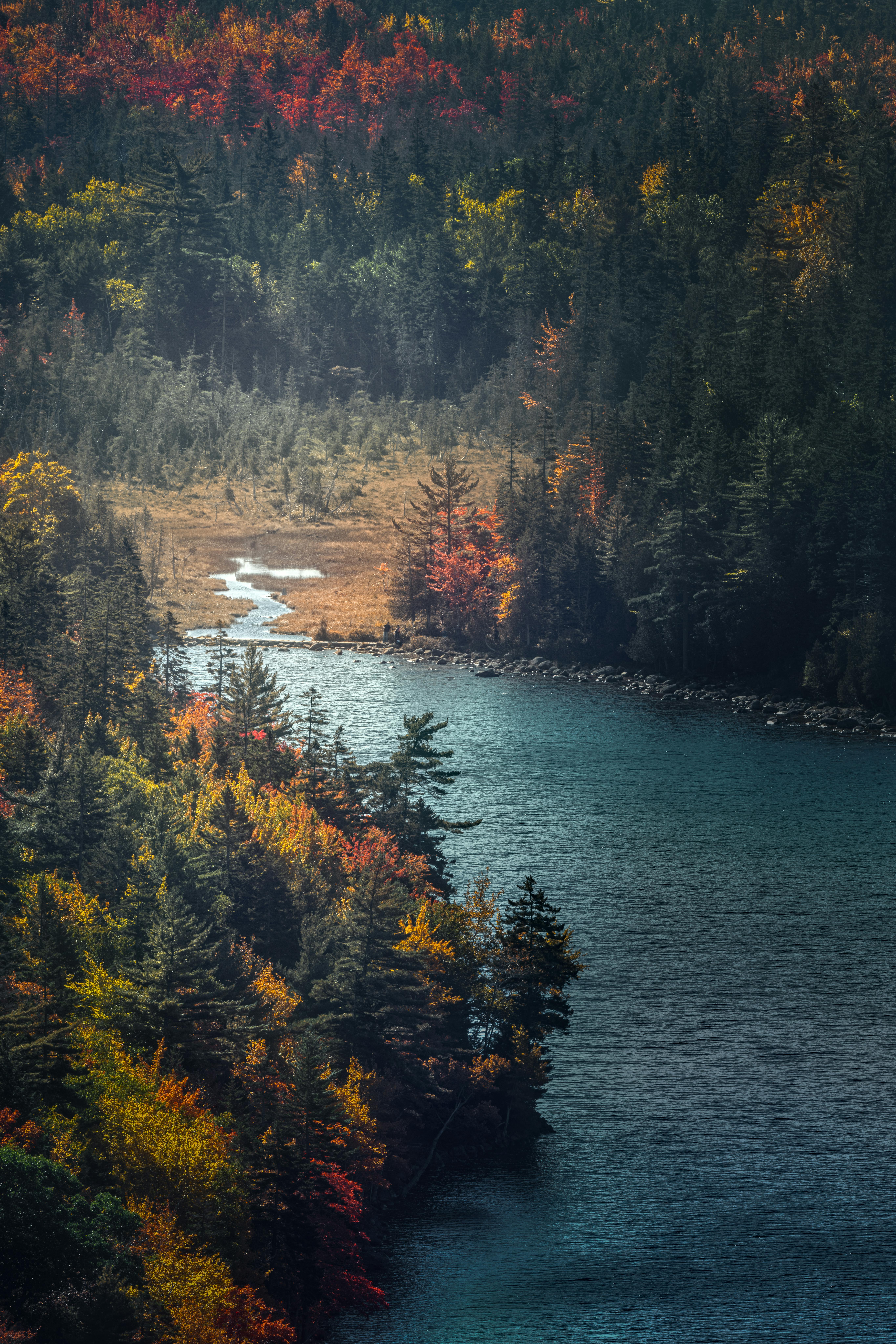 Autumn Lake Aesthetic Wallpapers - Wallpaper Cave