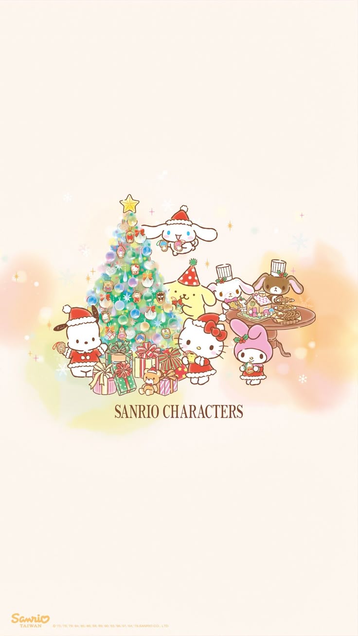 Sanrio BG. Hello kitty wallpaper, Wallpaper iphone christmas, Sanrio wallpaper