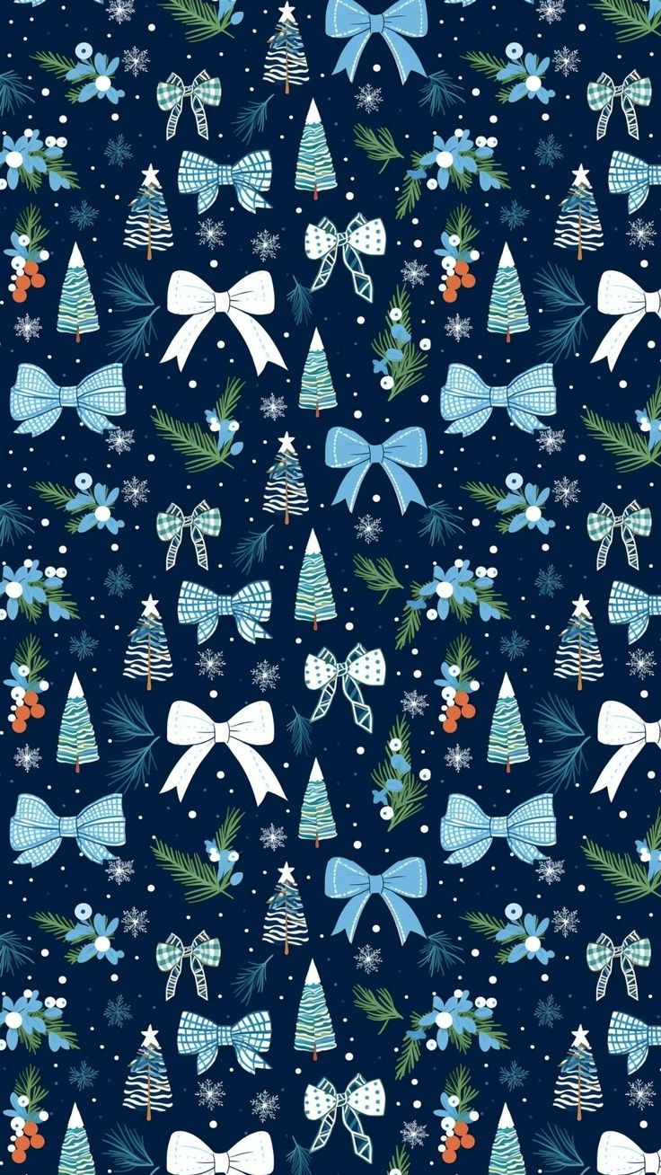 Preppy Christmas Wallpaper