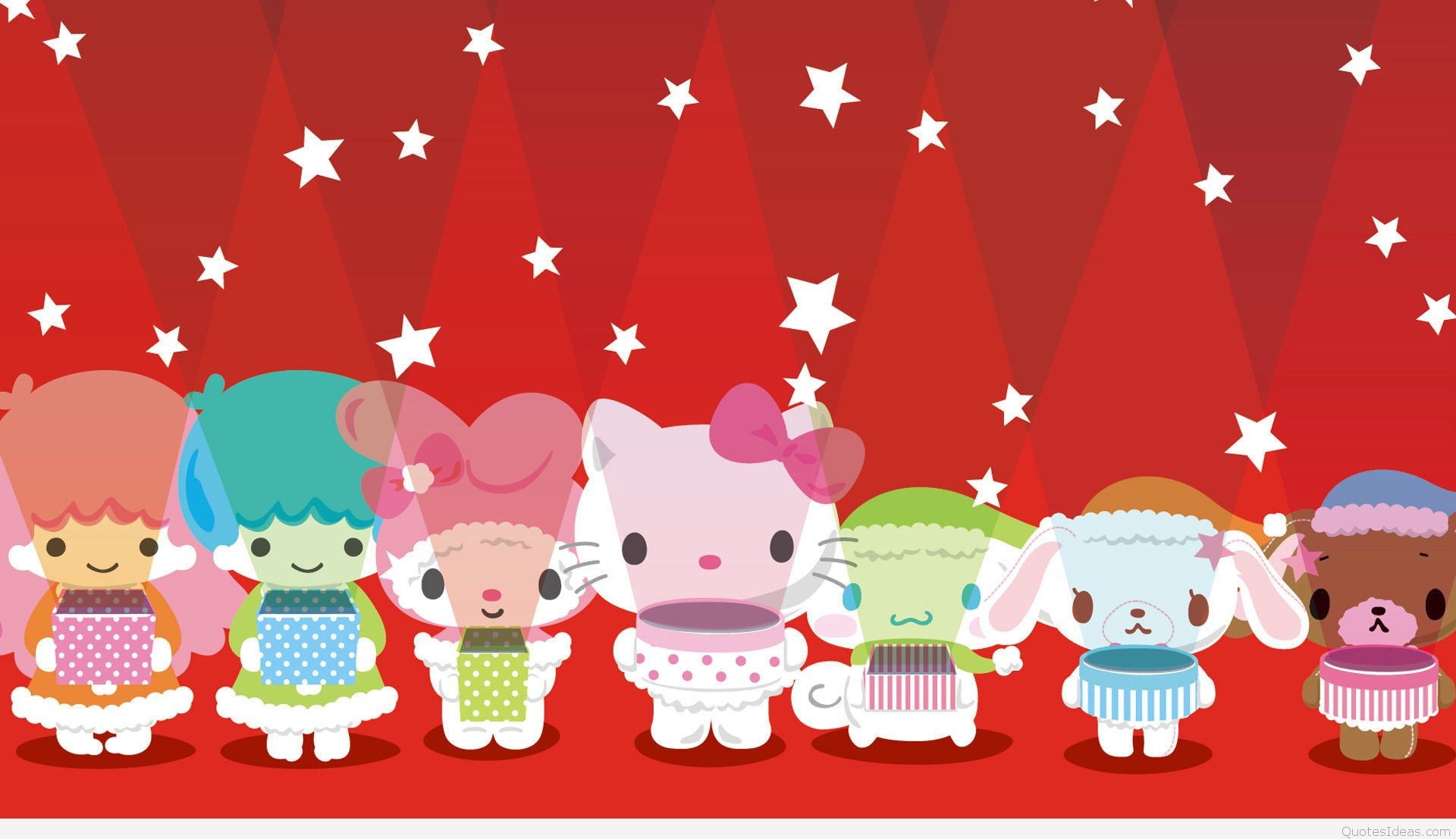 Hello Kitty Christmas Wallpaper