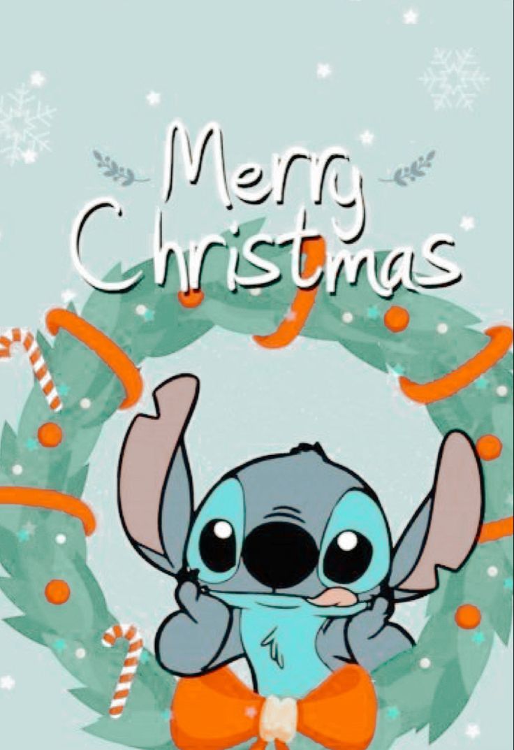 Preppy stich merry Christmas everyone