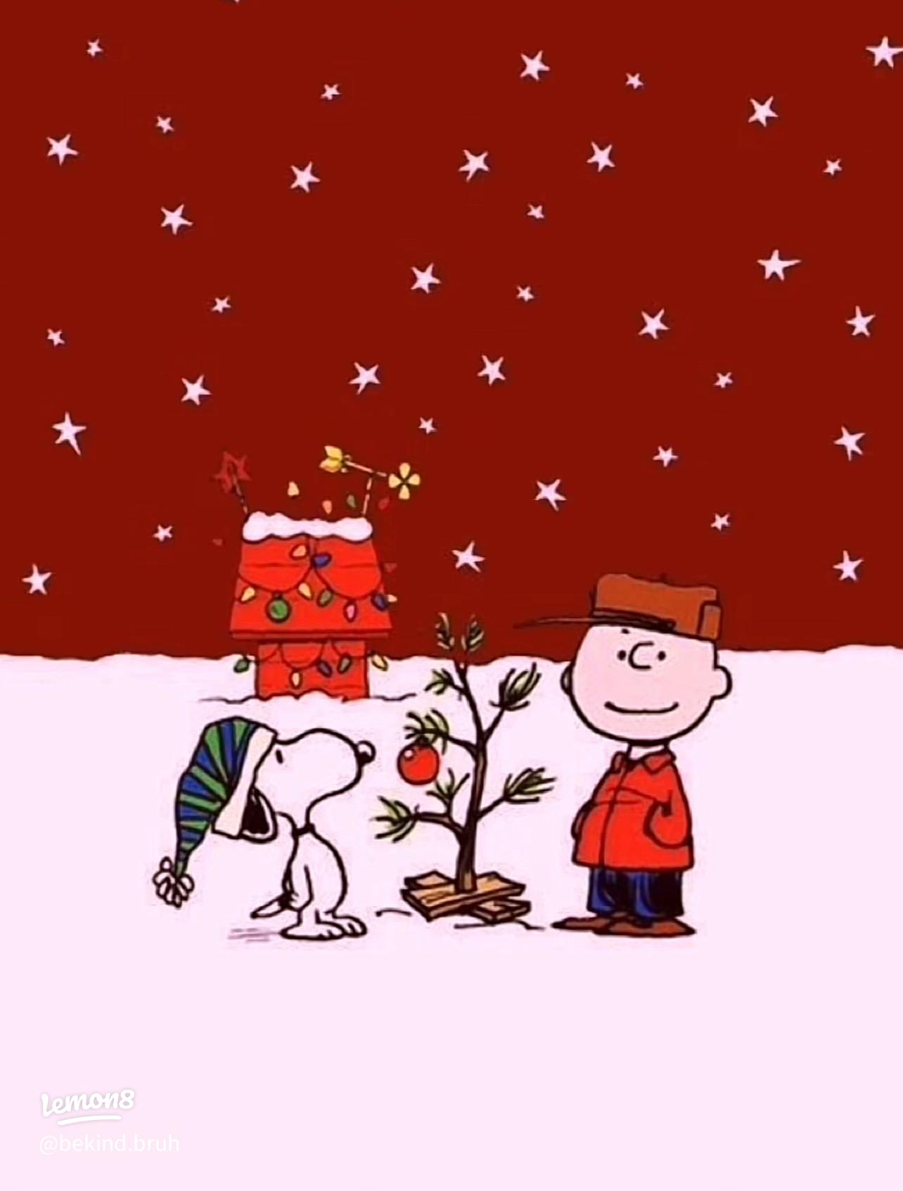 Festive Snoopy Christmas Background for Your Holiday Spirit