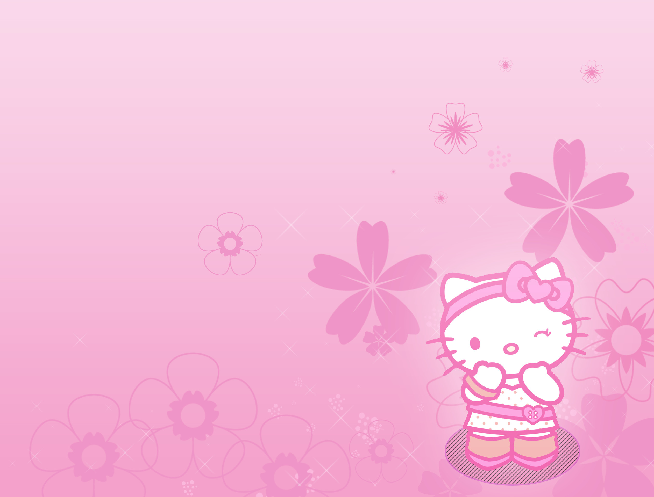 Hello Kitty Merry Christmas Wallpaper