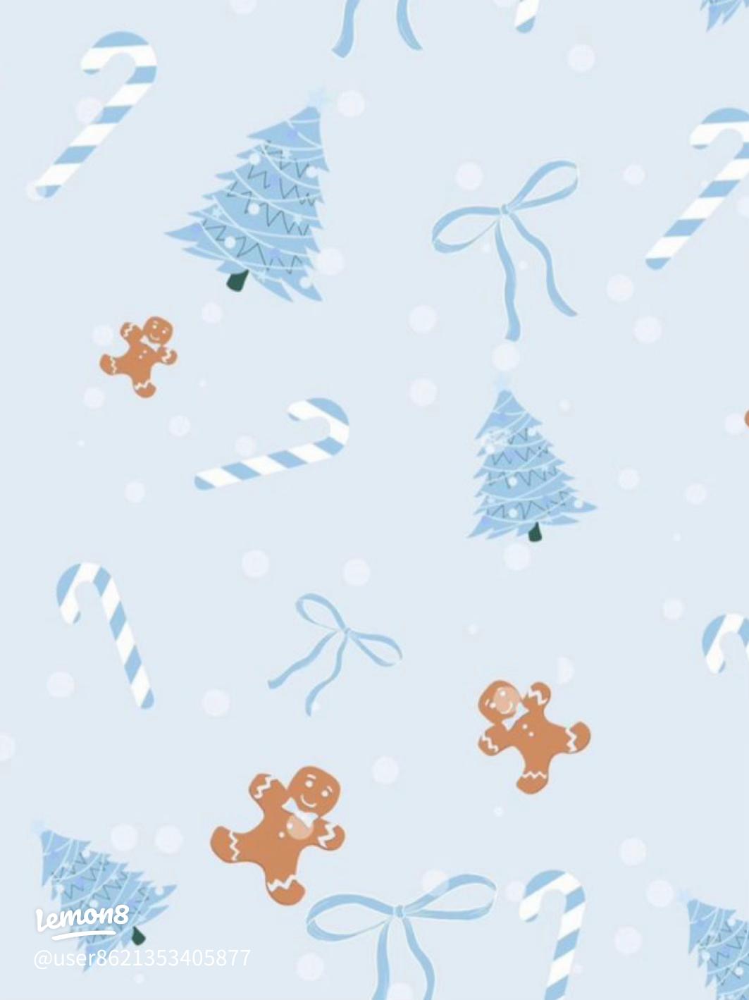 Chic Preppy Christmas Wallpaper to Brighten Your Holiday Decor & Devices