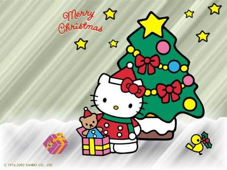 Hello Kitty Christmas â™¥ Nexus Wallpaper