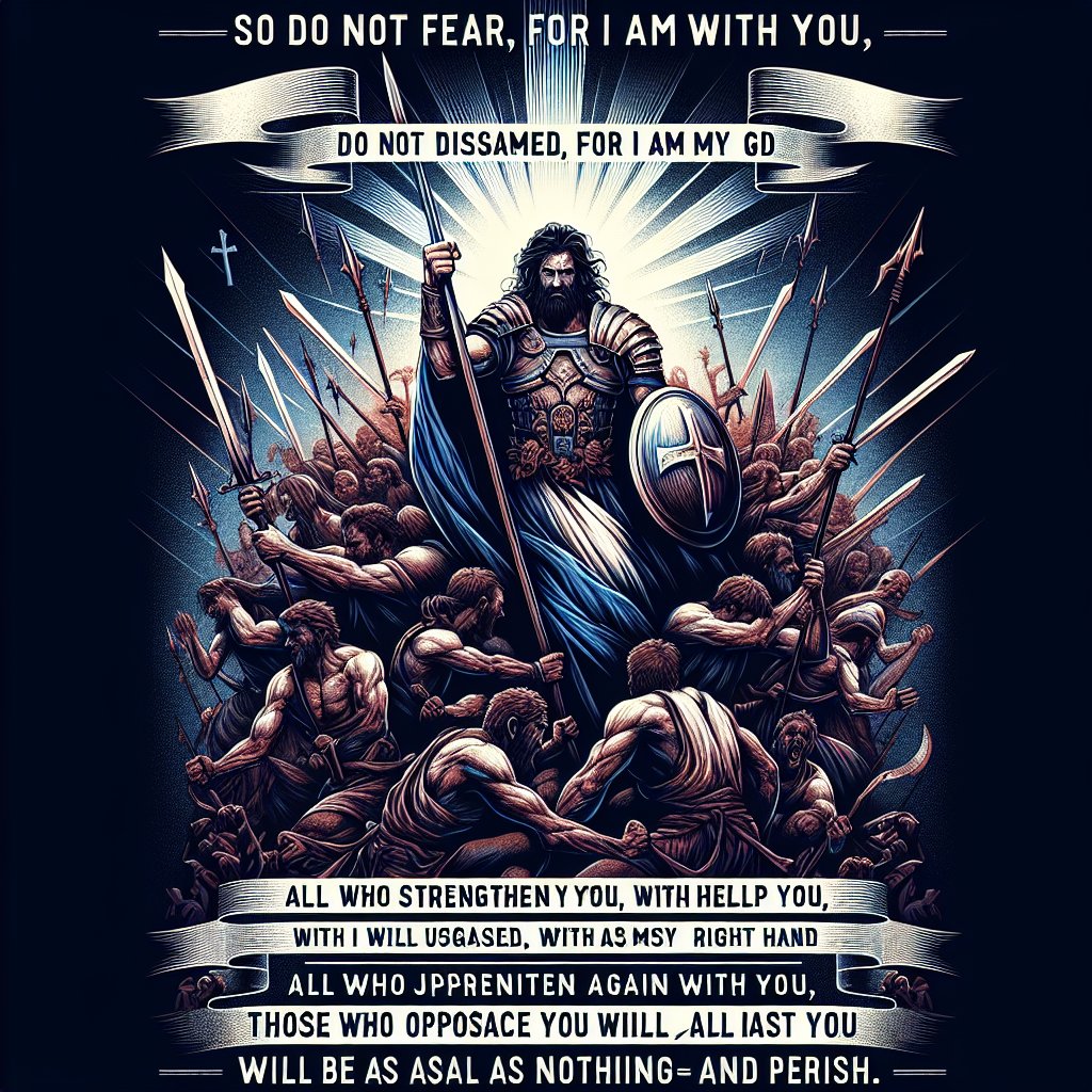 Isaiah 41:10 11 Artwork