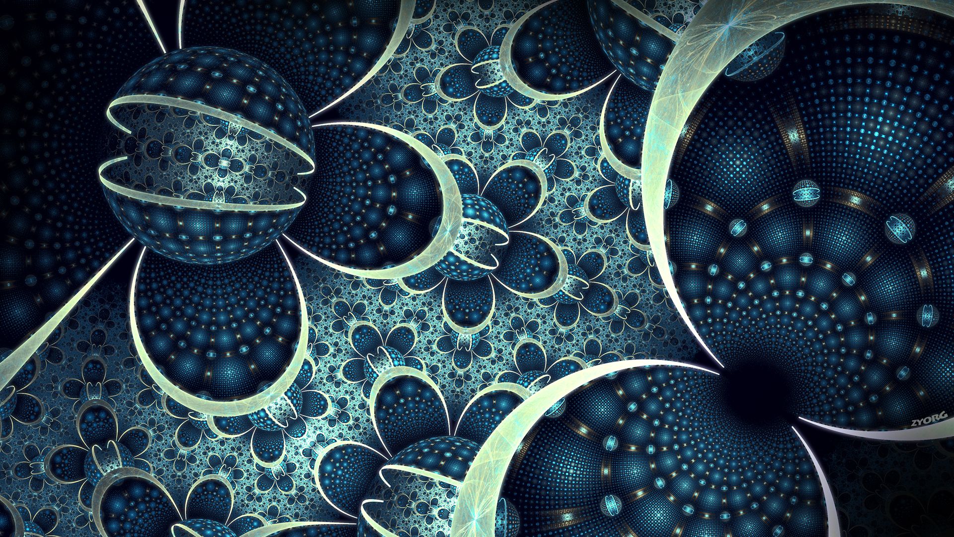 Desktop wallpaper: Abstract, Fractal 4K free download for PC. 583215