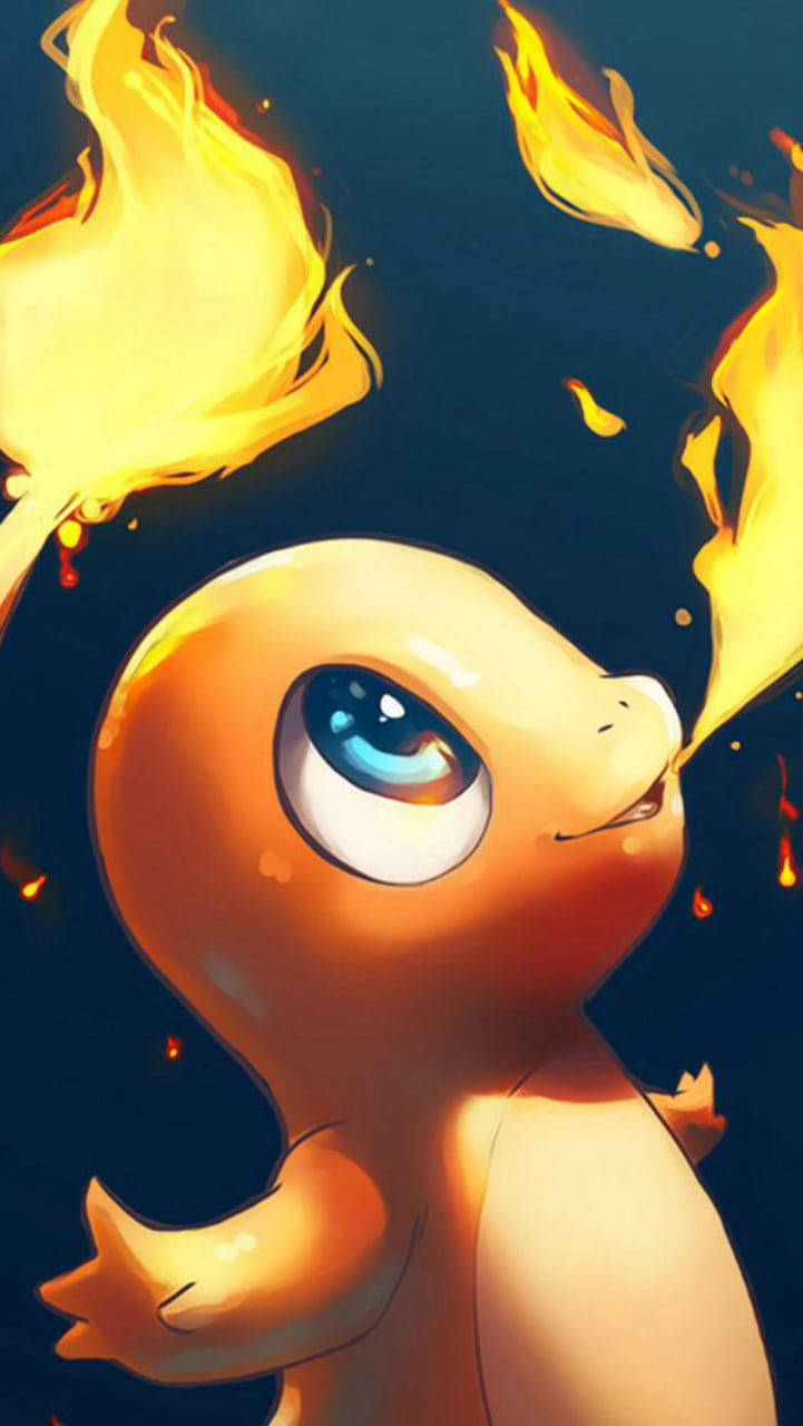 Download Pokémon HD Charmander Breathing Fire Wallpaper