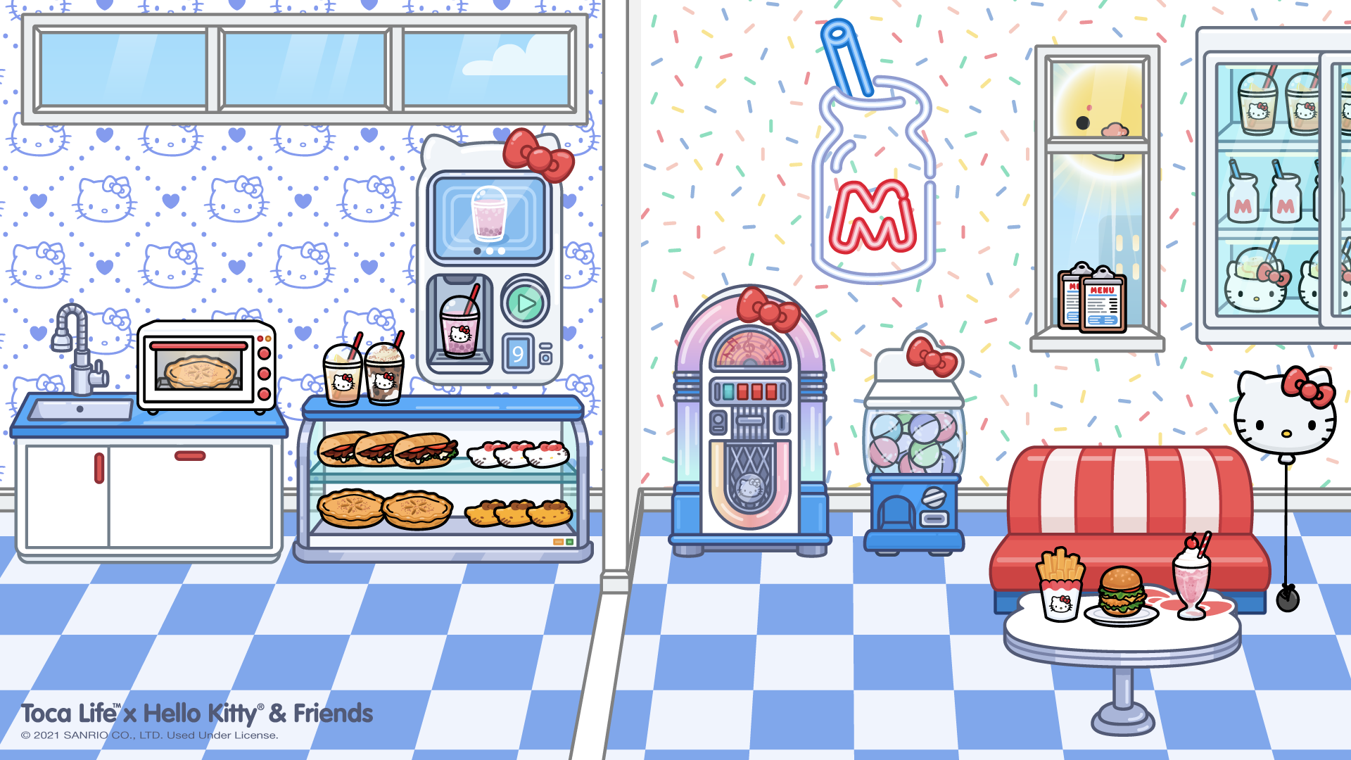 Toca Life x Hello Kitty and Friends