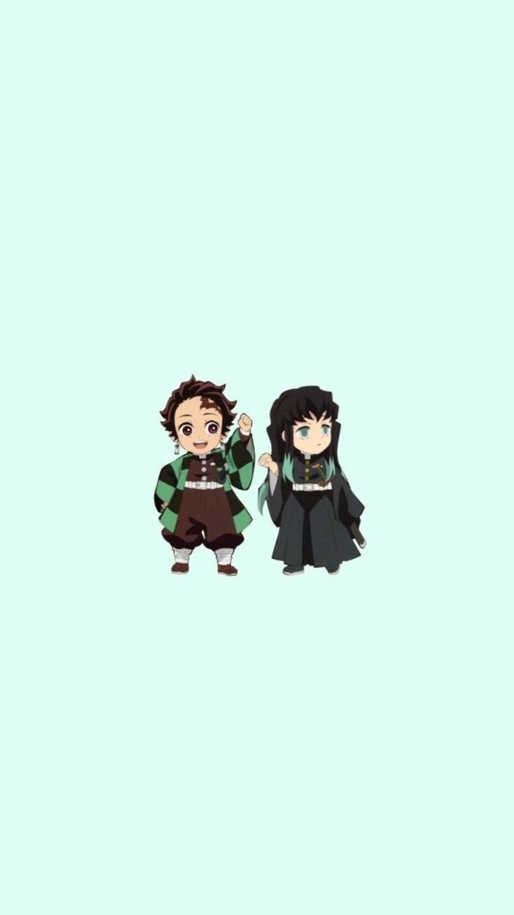 Tanjiro & Muichiro Wallpaper
