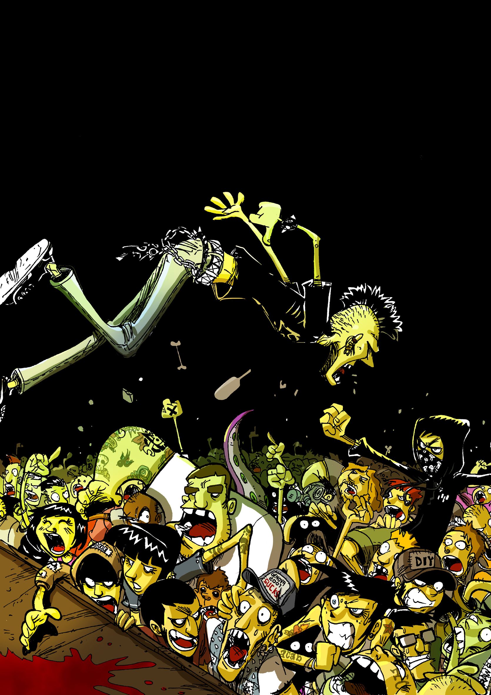 Loyal to the tribe, work by, Zerocalcare