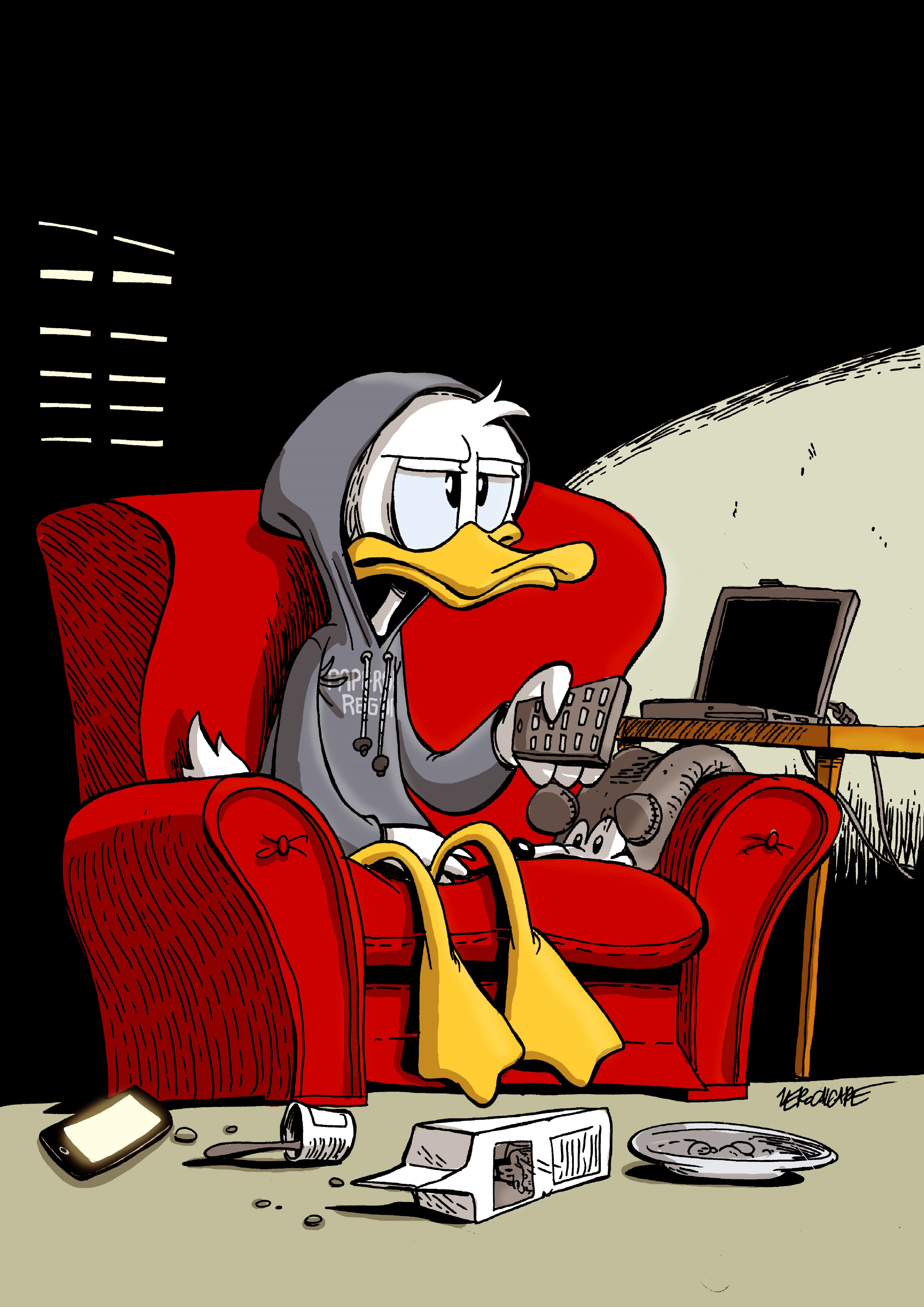 Loyal to the tribe, work by, Zerocalcare