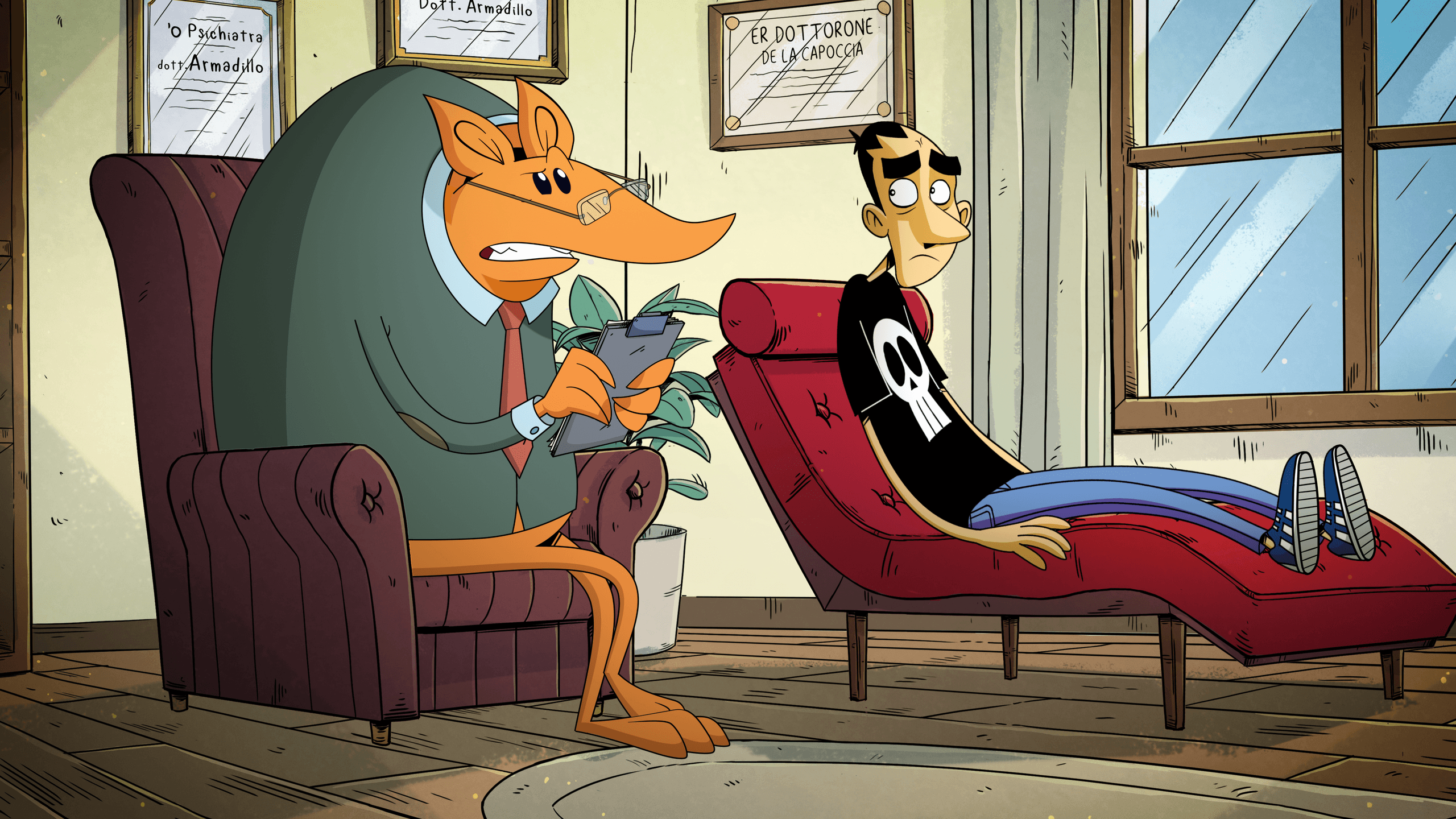 Zerocalcare, il teaser e la data di debutto della sua nuova serie animata