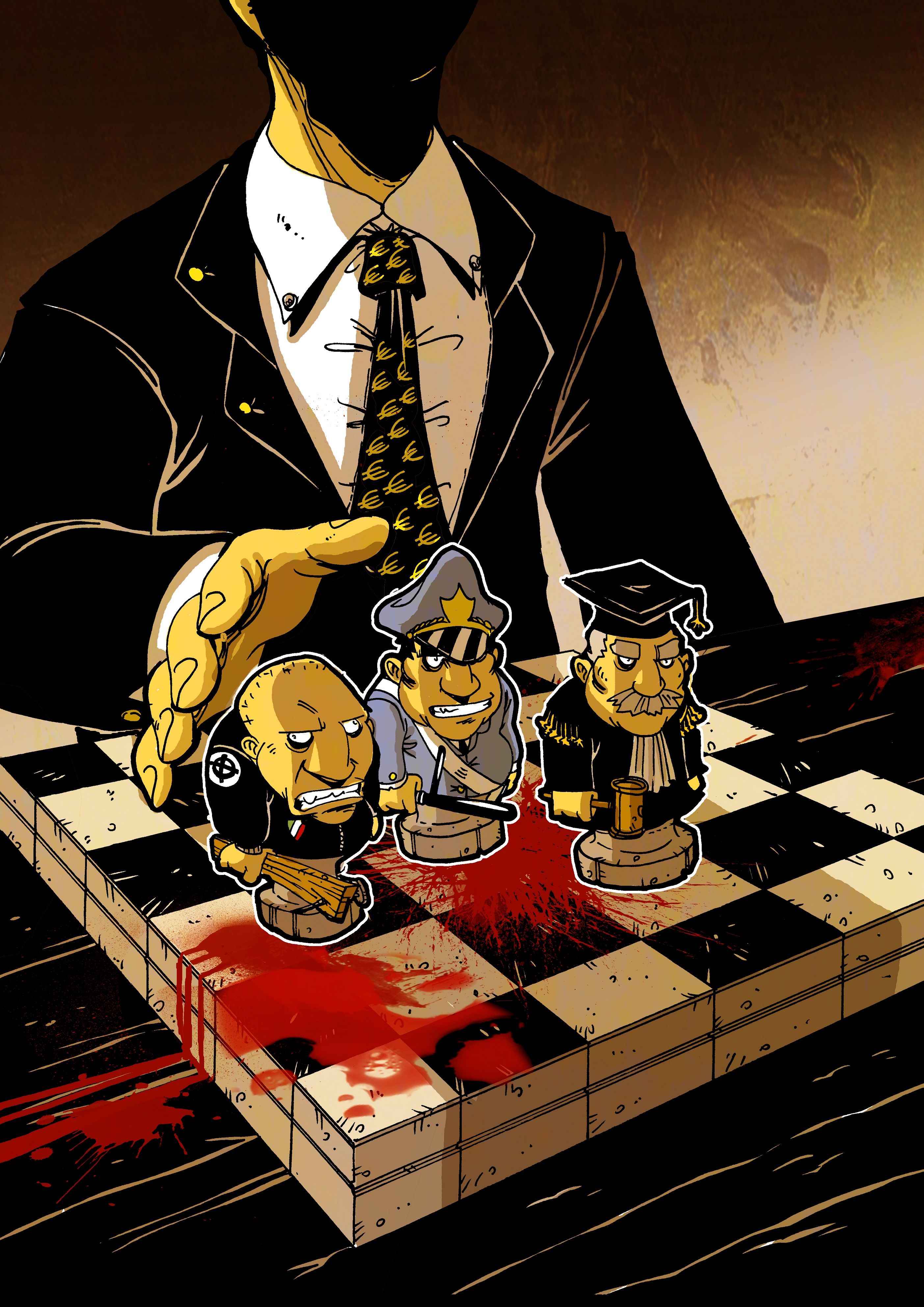 Loyal to the tribe, work by, Zerocalcare