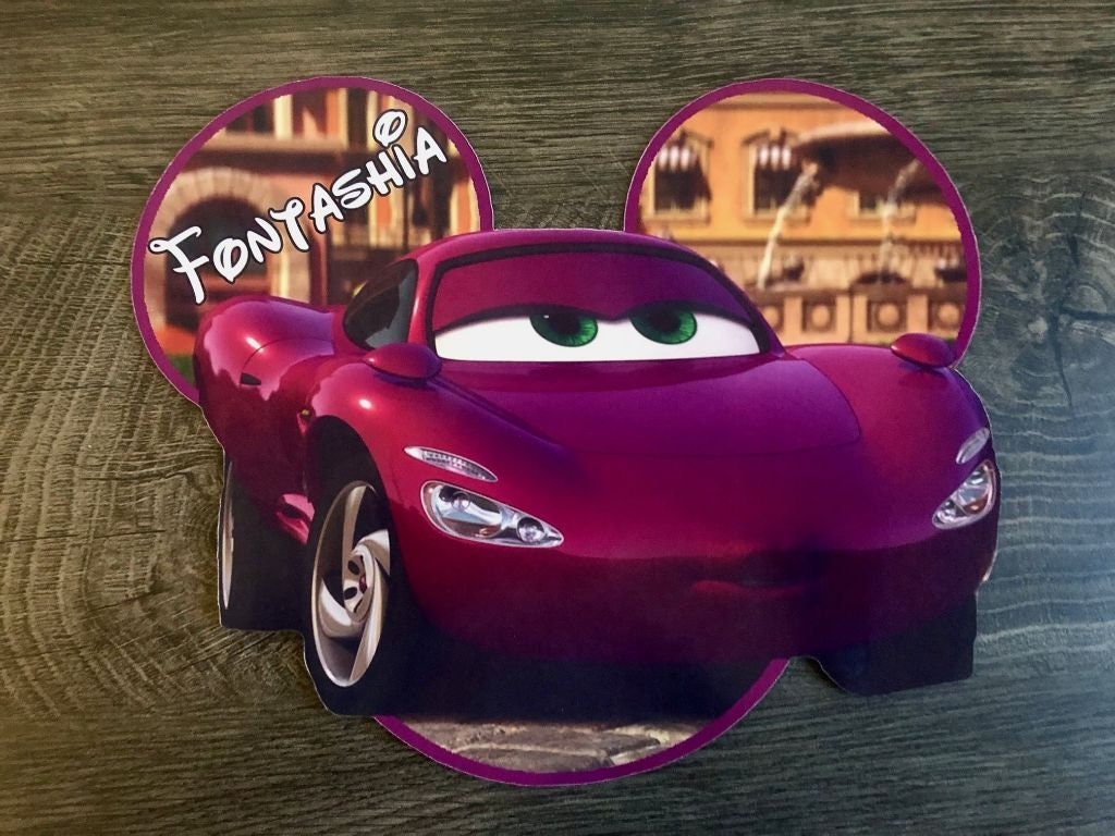 NEW Size Disney Cruise Door Magnet Mcqueen Magnet Shiftwell Magnet Cruise Door Magnet