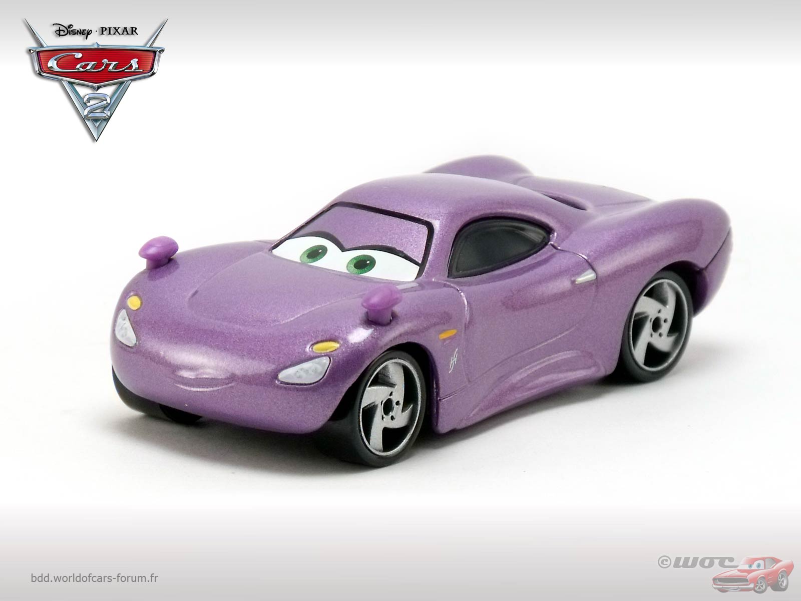 World of Cars, présentation du personnage Holley Shiftwell