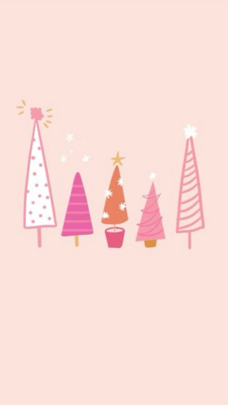 Preppy Christmas wallpaper
