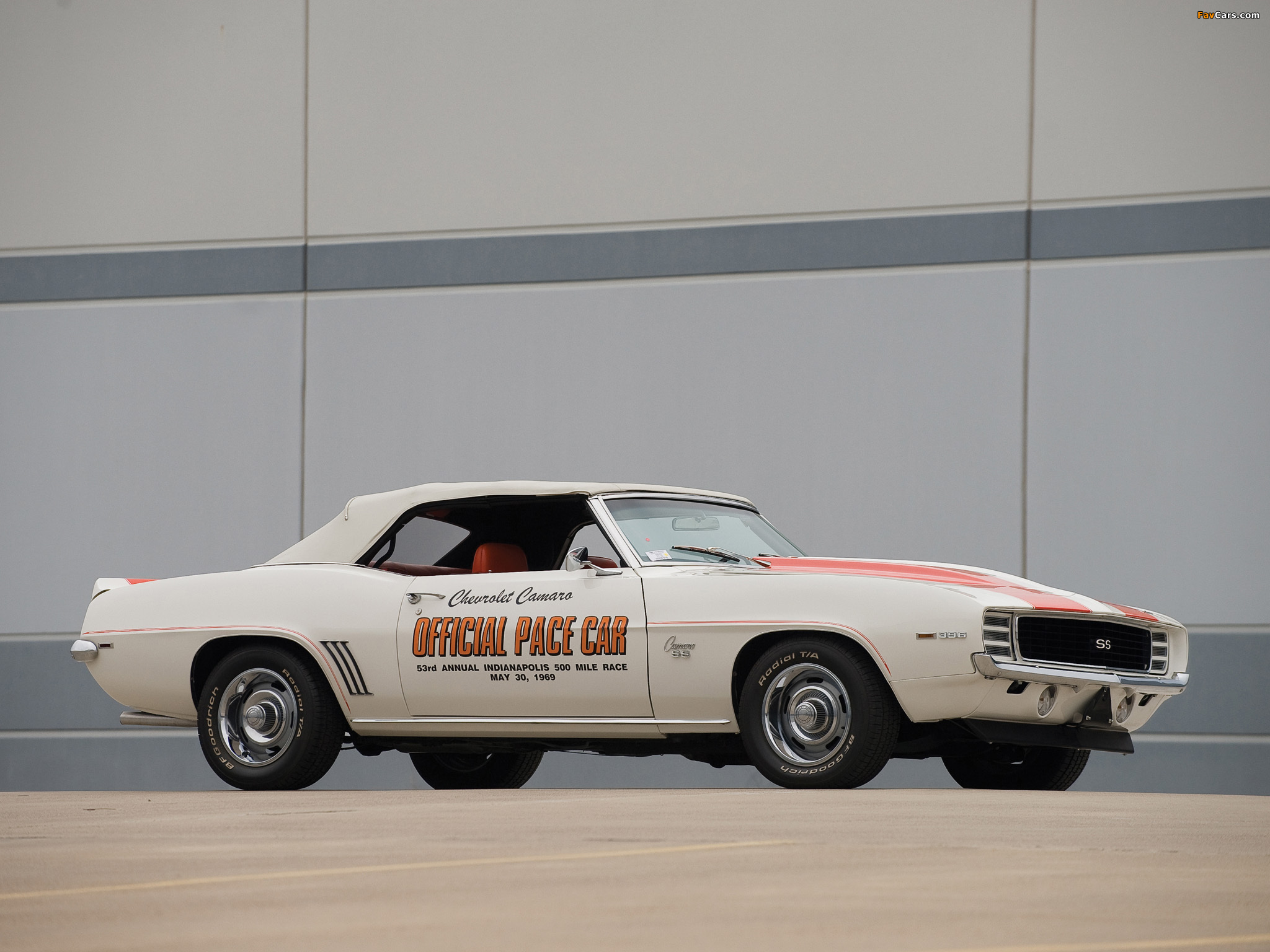 Chevrolet Camaro RS SS 350 Convertible Indy 500 Pace Car Wallpaper