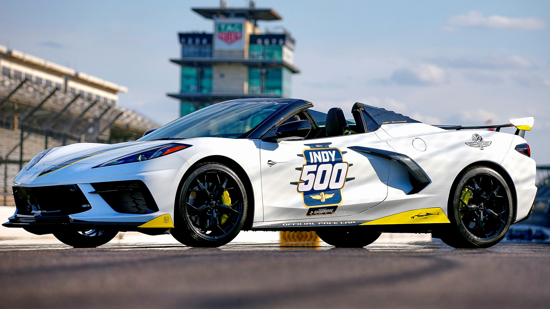 Corvette of The Day: 2021 Chevrolet Corvette Stingray Convertible Indy 500 Pace Car