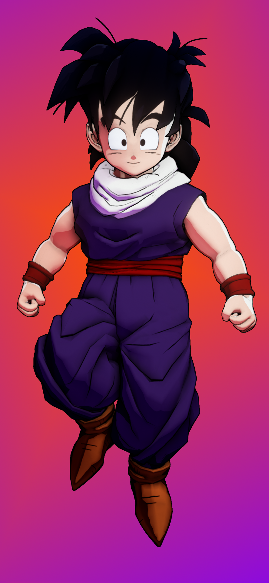 Made a mobile wallpaper of Gohan. 16:9 version in comments