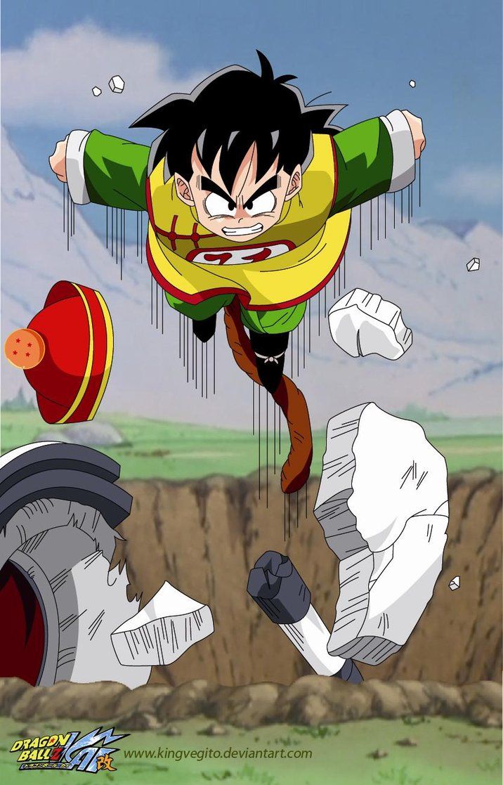 Kid Gohan Finished. Personajes de dragon ball, Personajes de goku, Dibujo de goku