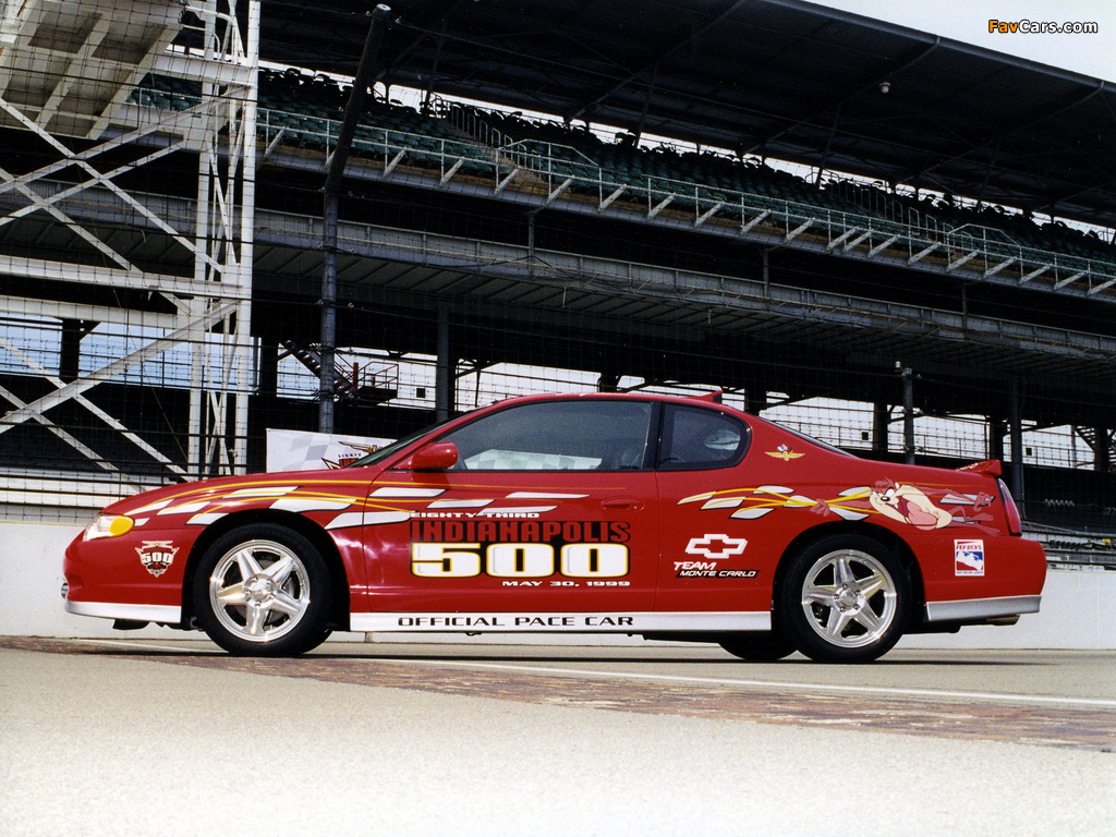Chevrolet Monte Carlo Indy 500 Pace Car 1999 wallpaper (1024x768)
