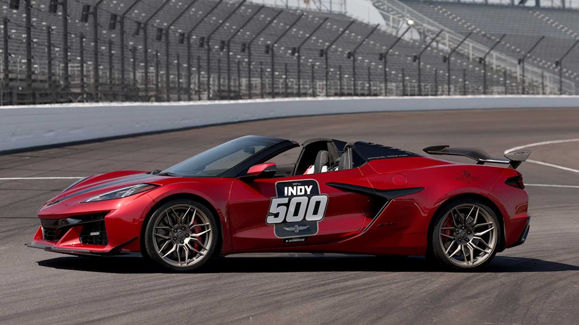 Chevrolet Corvette Z06 Convertible Chosen As 2023 Indy 500 Pace Car