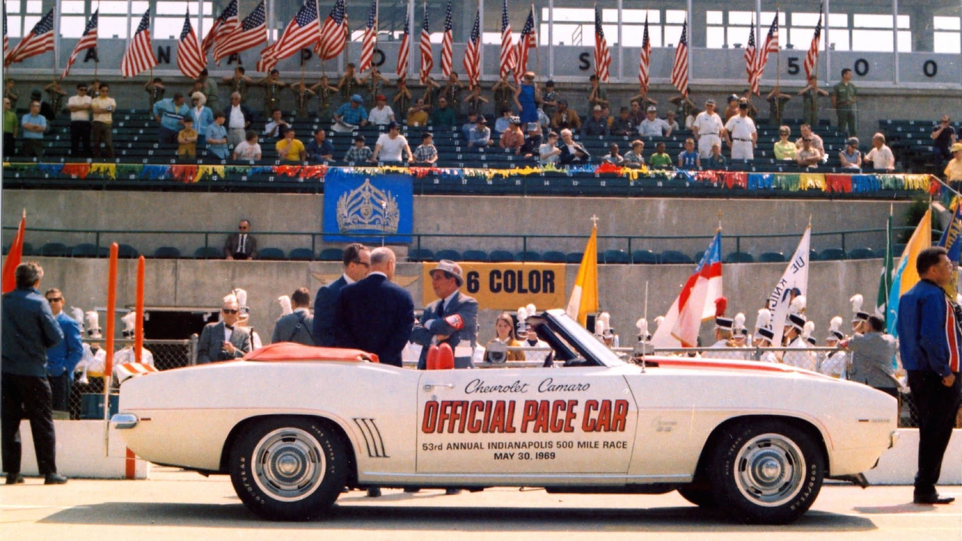 Camaro Pace Car Indy 500 Vinyl Graphic To Video