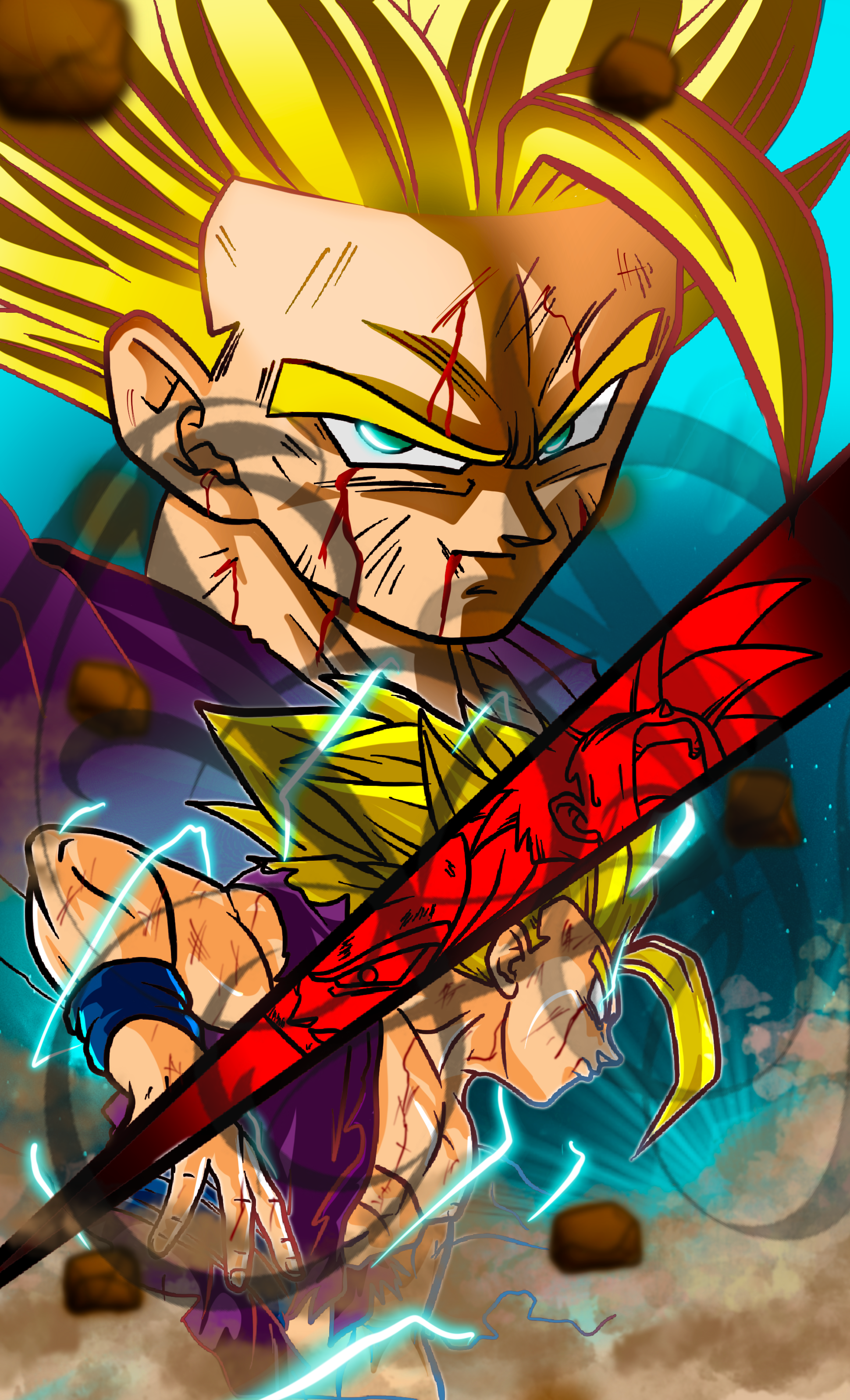 Gohan Phone Wallpaper Teen Gohan IPhone Case By Deadly Eyes Pixels
