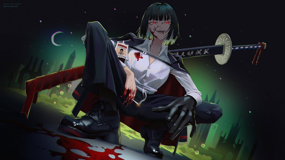 Ryōshū from Limbus Company My gift for Secret Santa