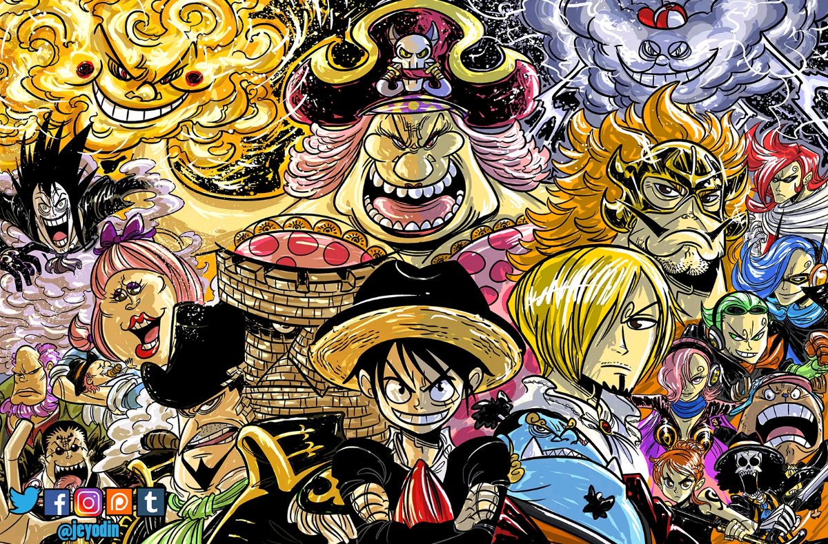 Whole Cake Island Arc #OnePiece