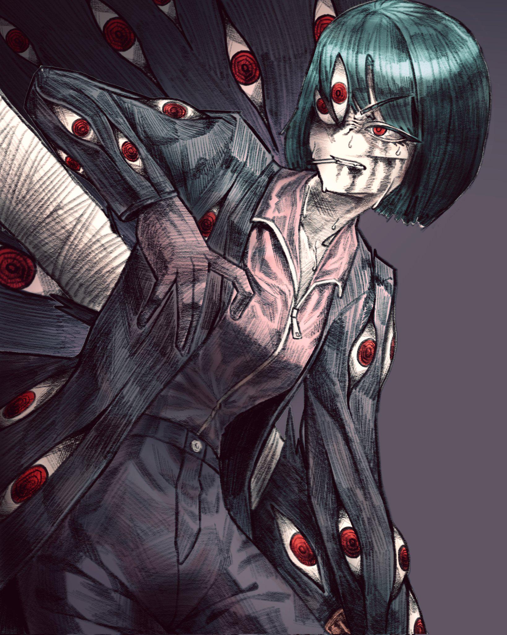 Red Eyes Ryōshū on the verge of corrosion