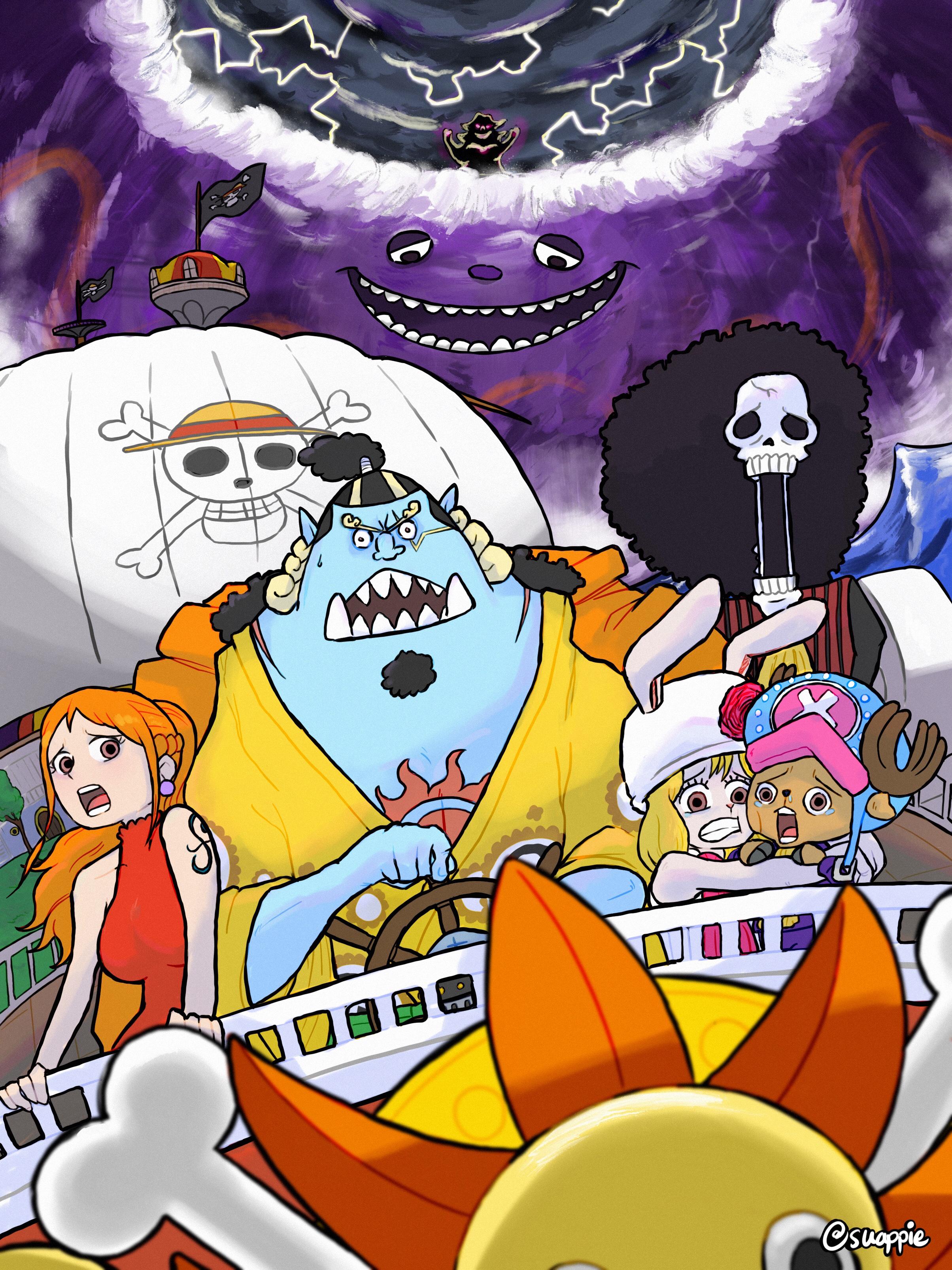 Drew the Big Mom chase from Whole Cake Island