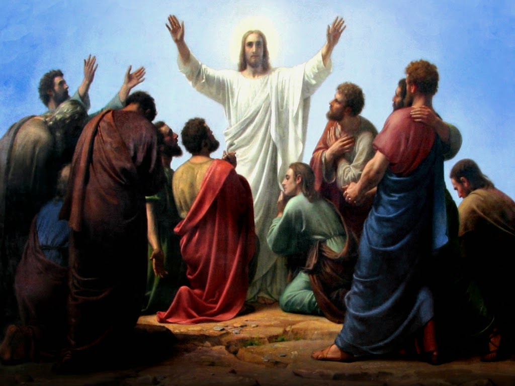 Holy Mass image.: THE ASCENSION OF JESUS