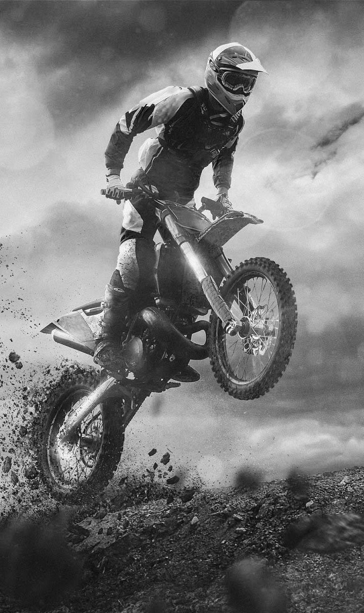 Black & White Photography Art Design Architecture. Ktm dirt bikes, Moto wallpaper, Cool dirt bikes