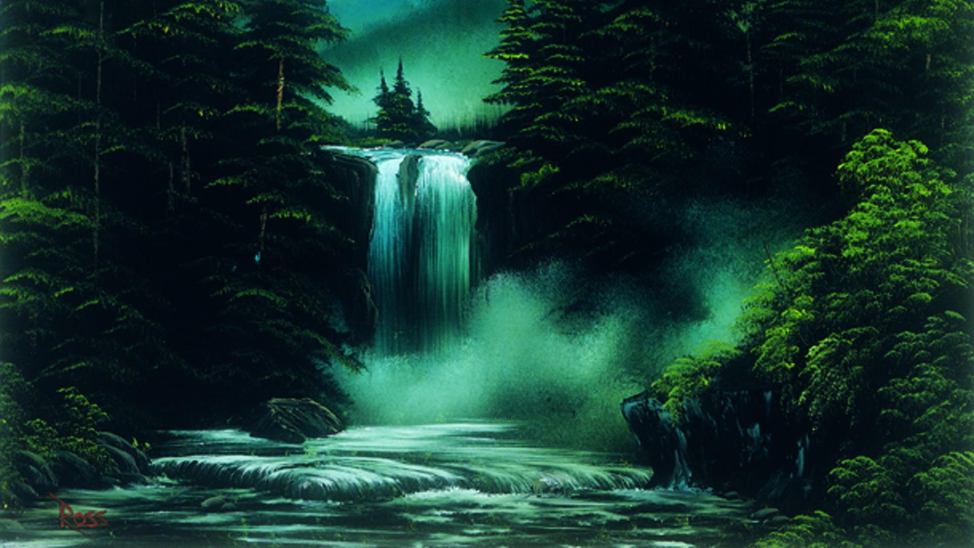 The Best of the Joy of Painting with Bob Ross: Blue Ridge Falls