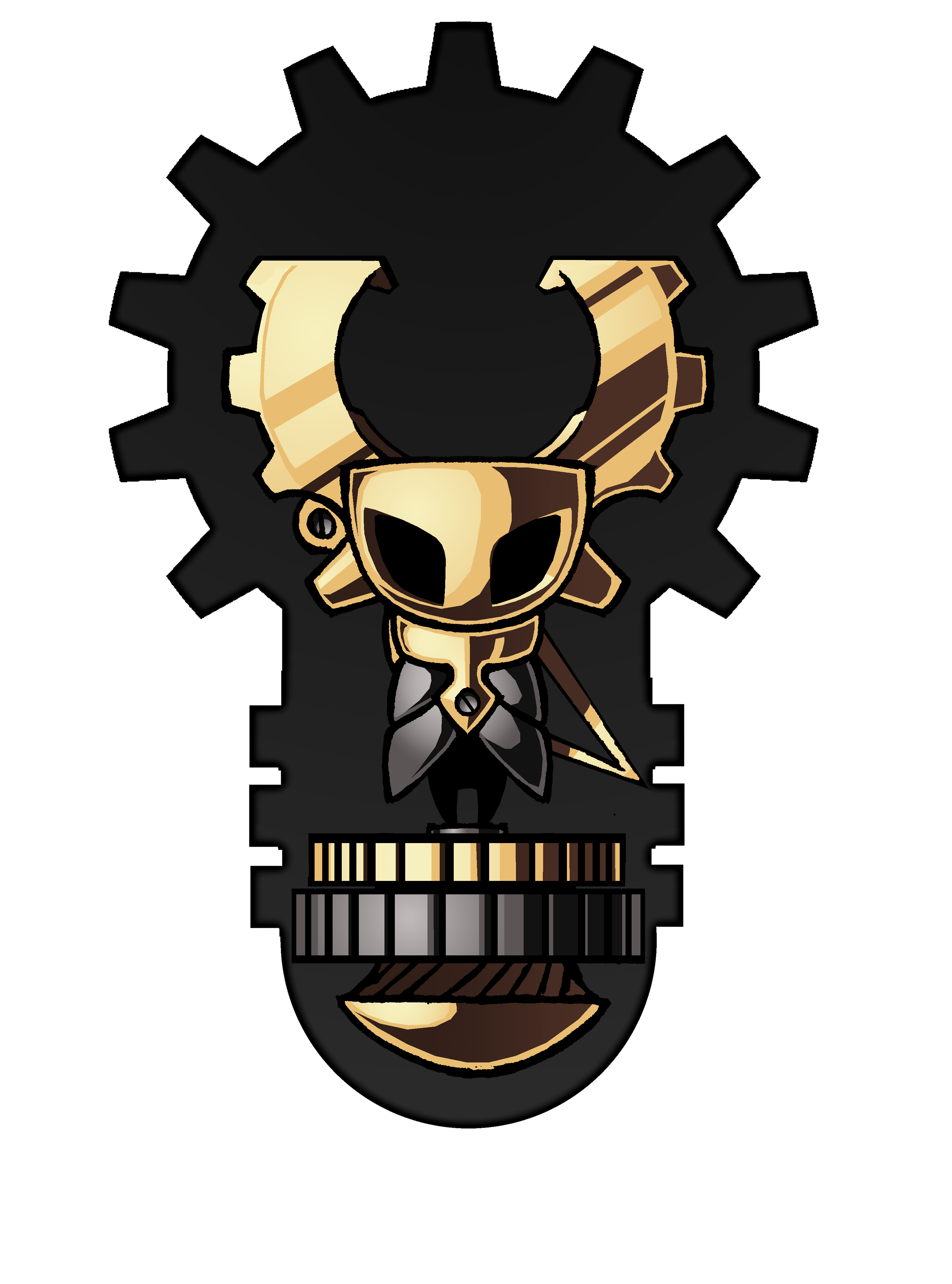 A little steampunk? (Clockpunk) In the communities I regularly visit, random artists sometimes download submit fan art, with the characters of the hollow knight in the style of steampunk. It looks like