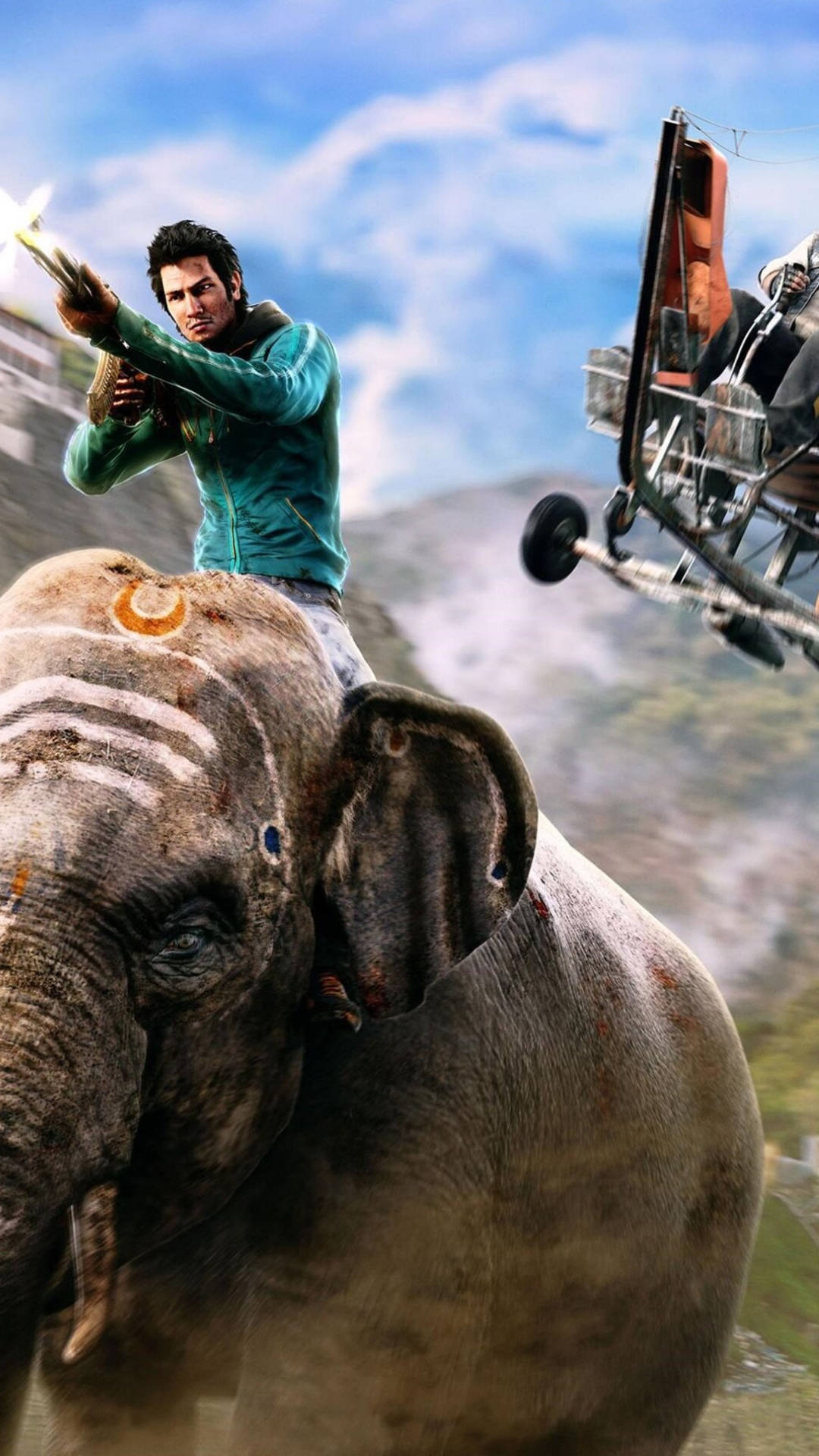 Download Ajay Ghale Far Cry 4 HD Phone Wallpaper