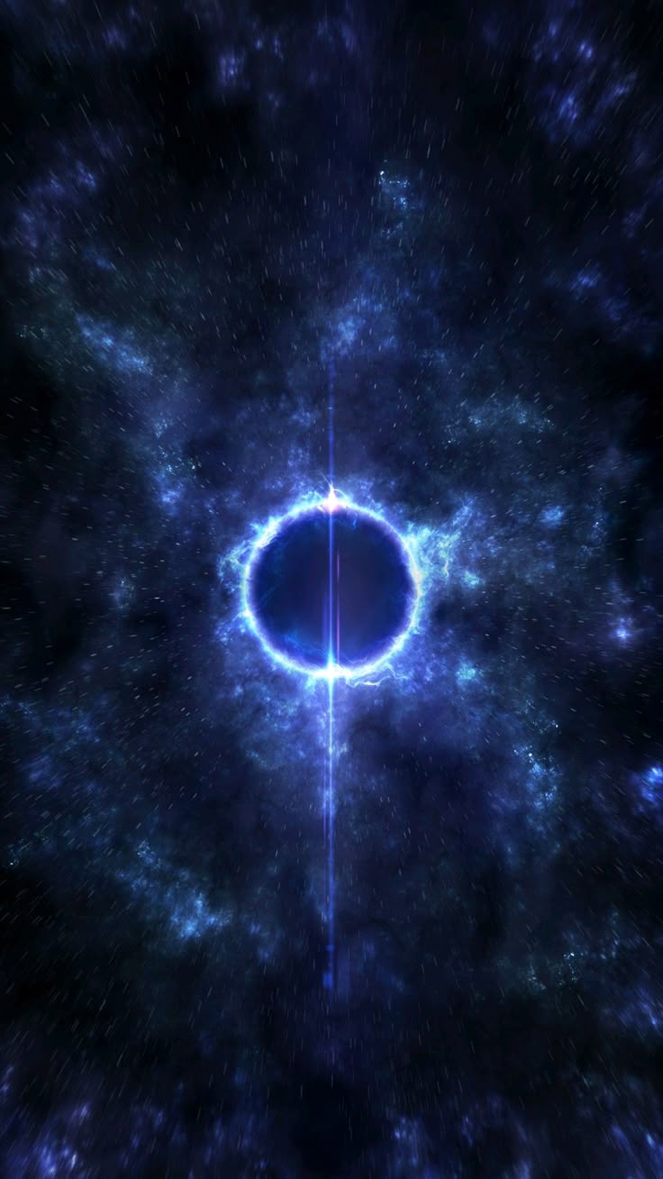 Black Hole in Space Wallpaper