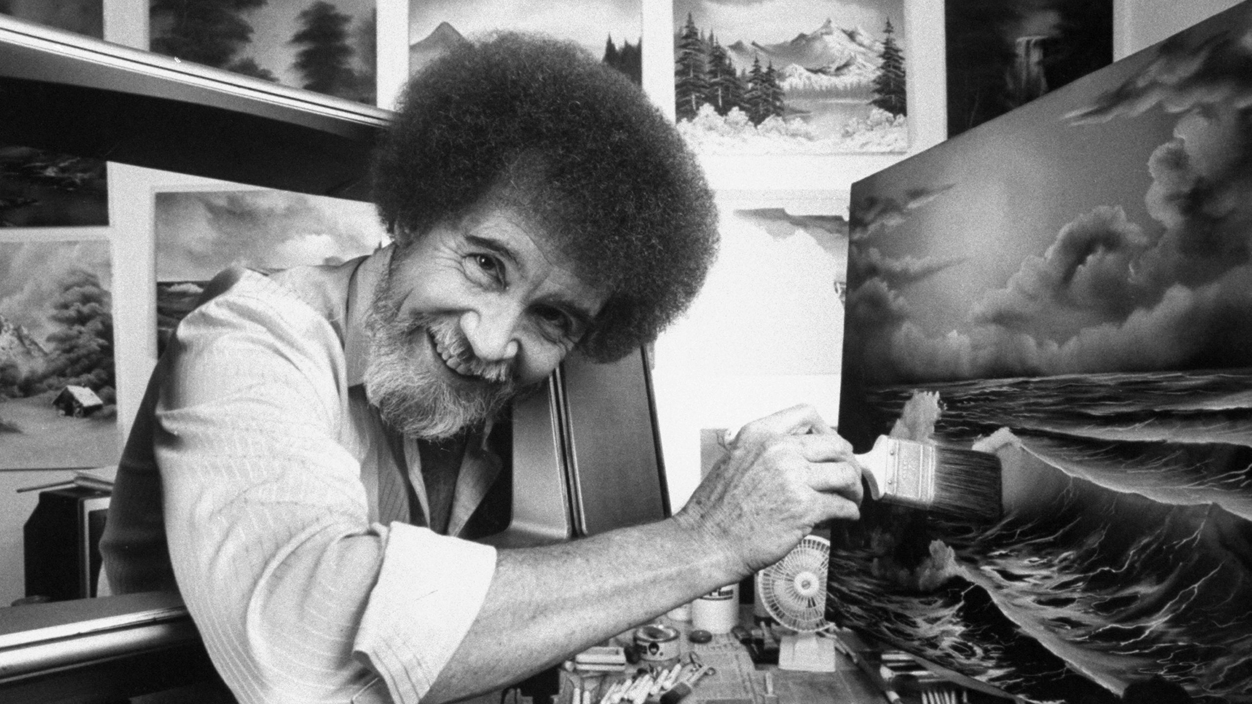 In Search of Sleep, with Bob Ross. The New Yorker