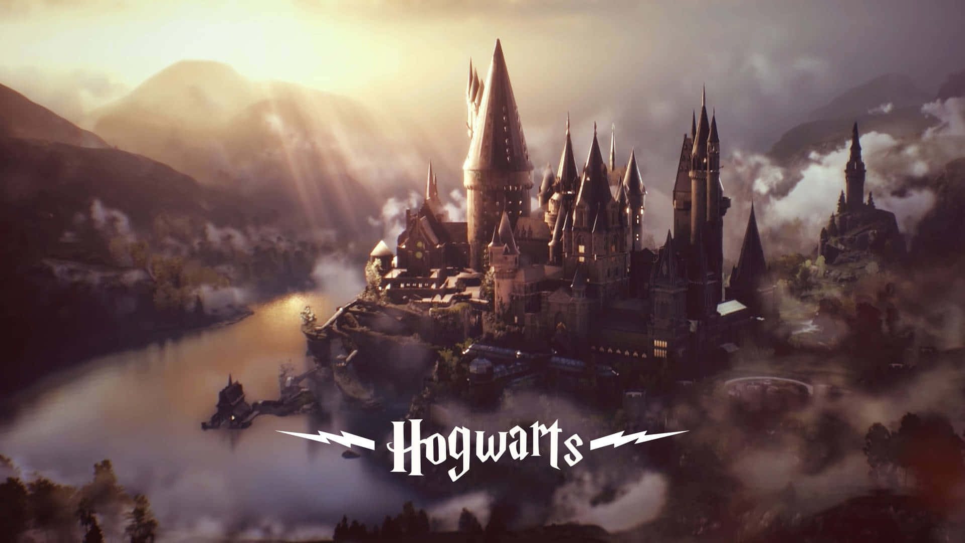 Download Astonishing Christmas At Hogwarts Wallpaper