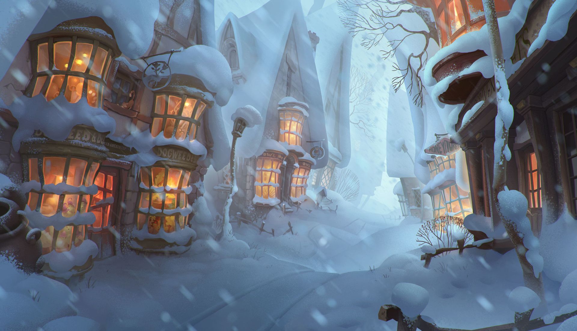 Harry Potter Winter Desktop Wallpaper, HD Harry Potter Winter Desktop Background on WallpaperBat