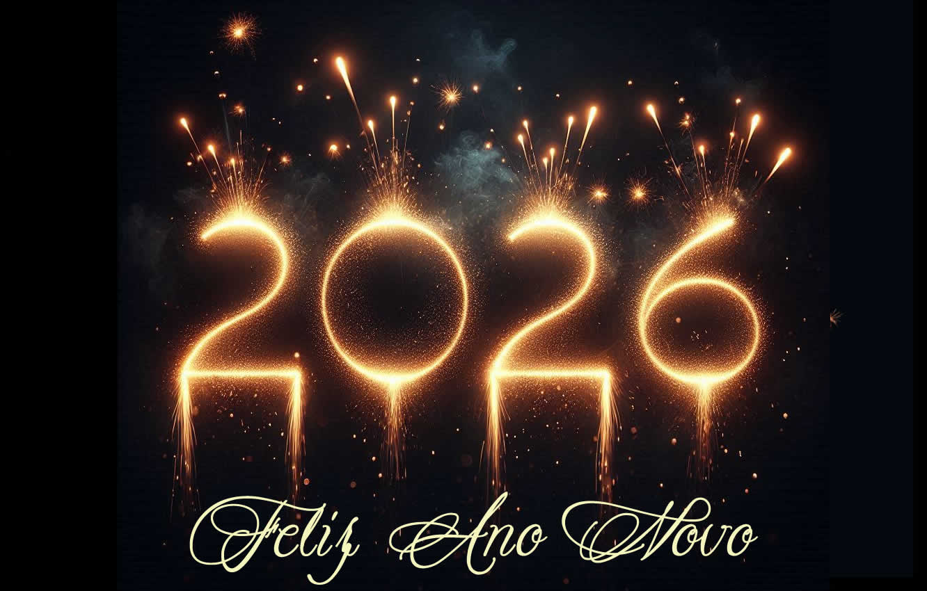 Imagens de Feliz Ano Novo 2026. Imagens de Saudações de Ano Novo