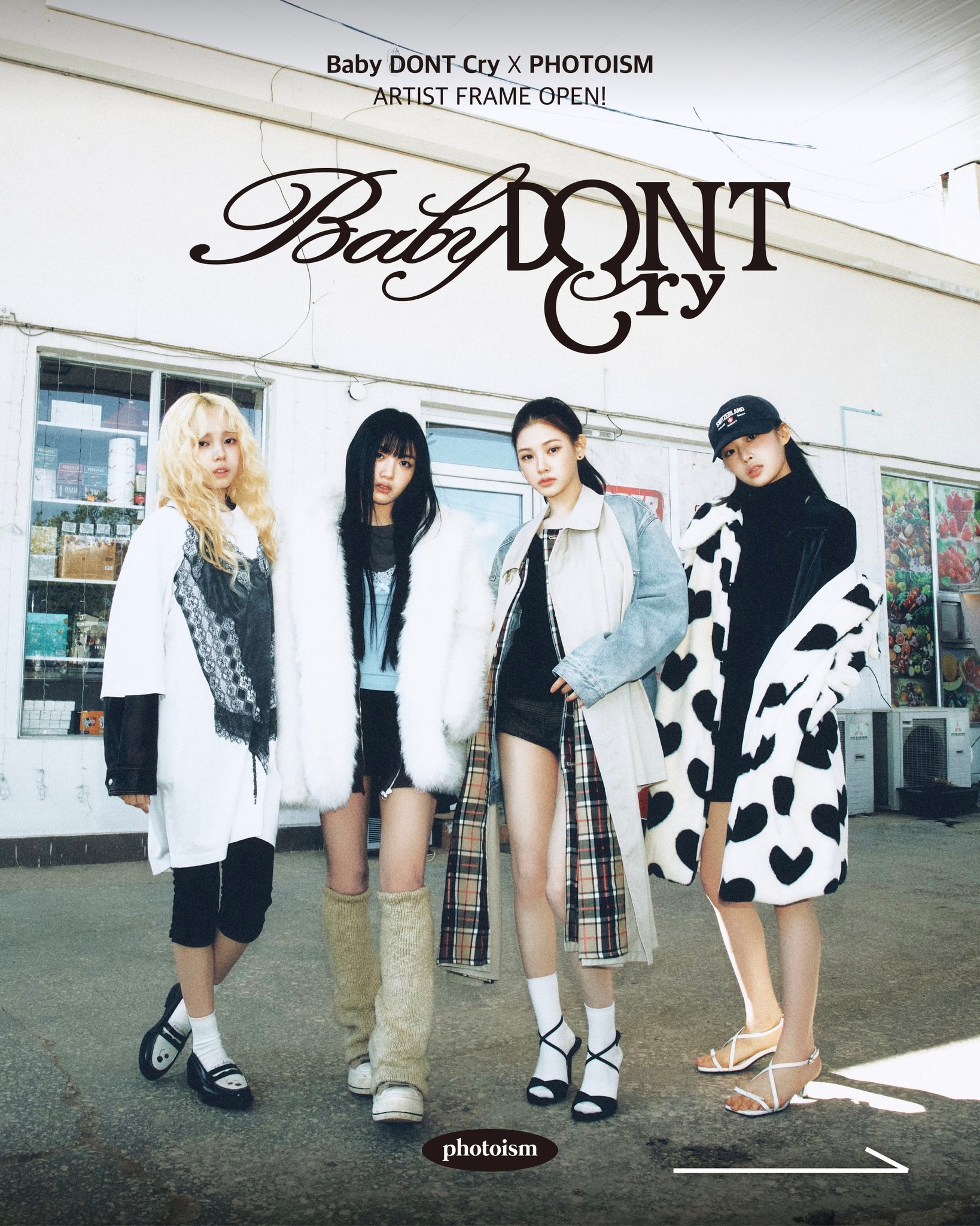 PHOTOISM X Baby DONT Cry ARTIST FRAME