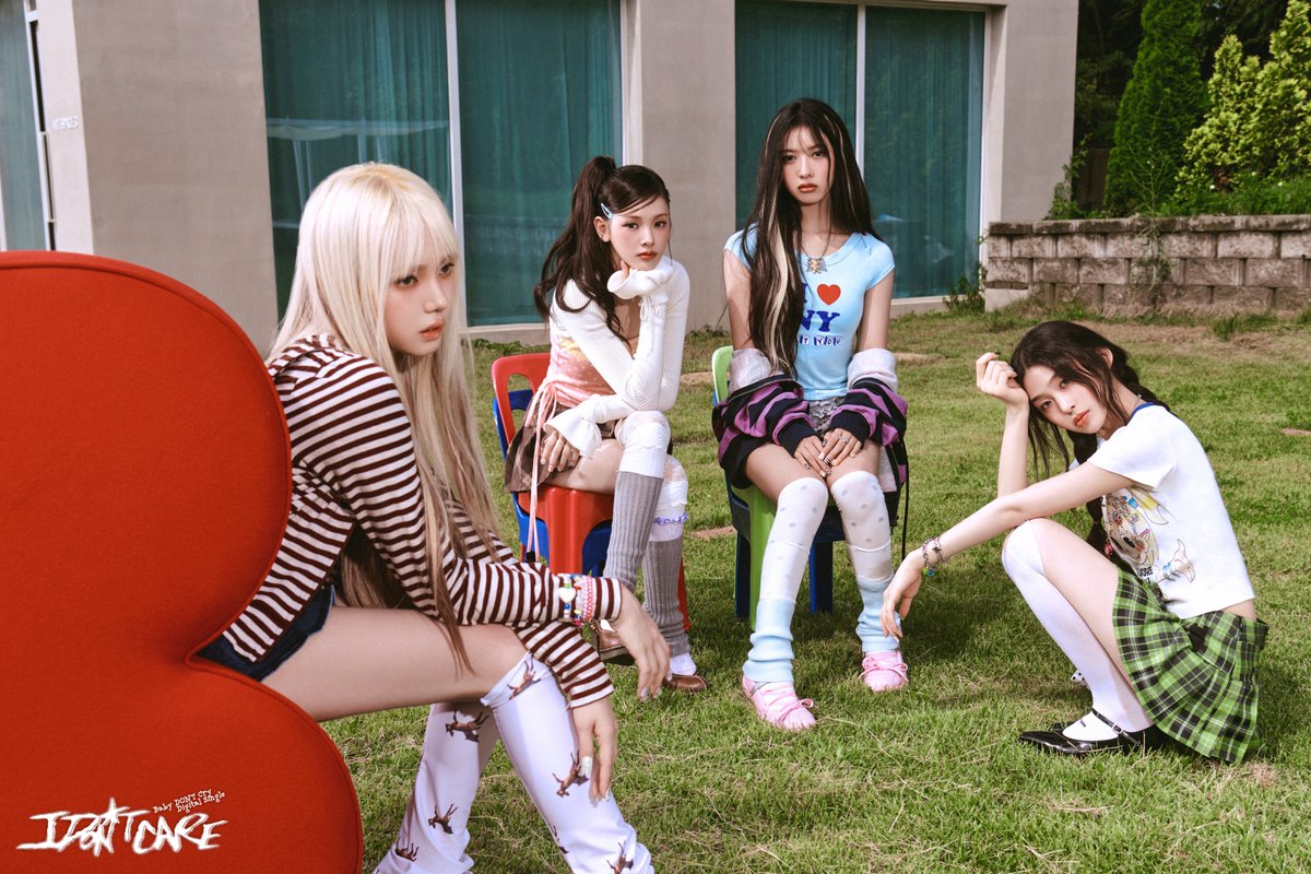 Baby DONT Cry for 'I DONT CARE' concept photo